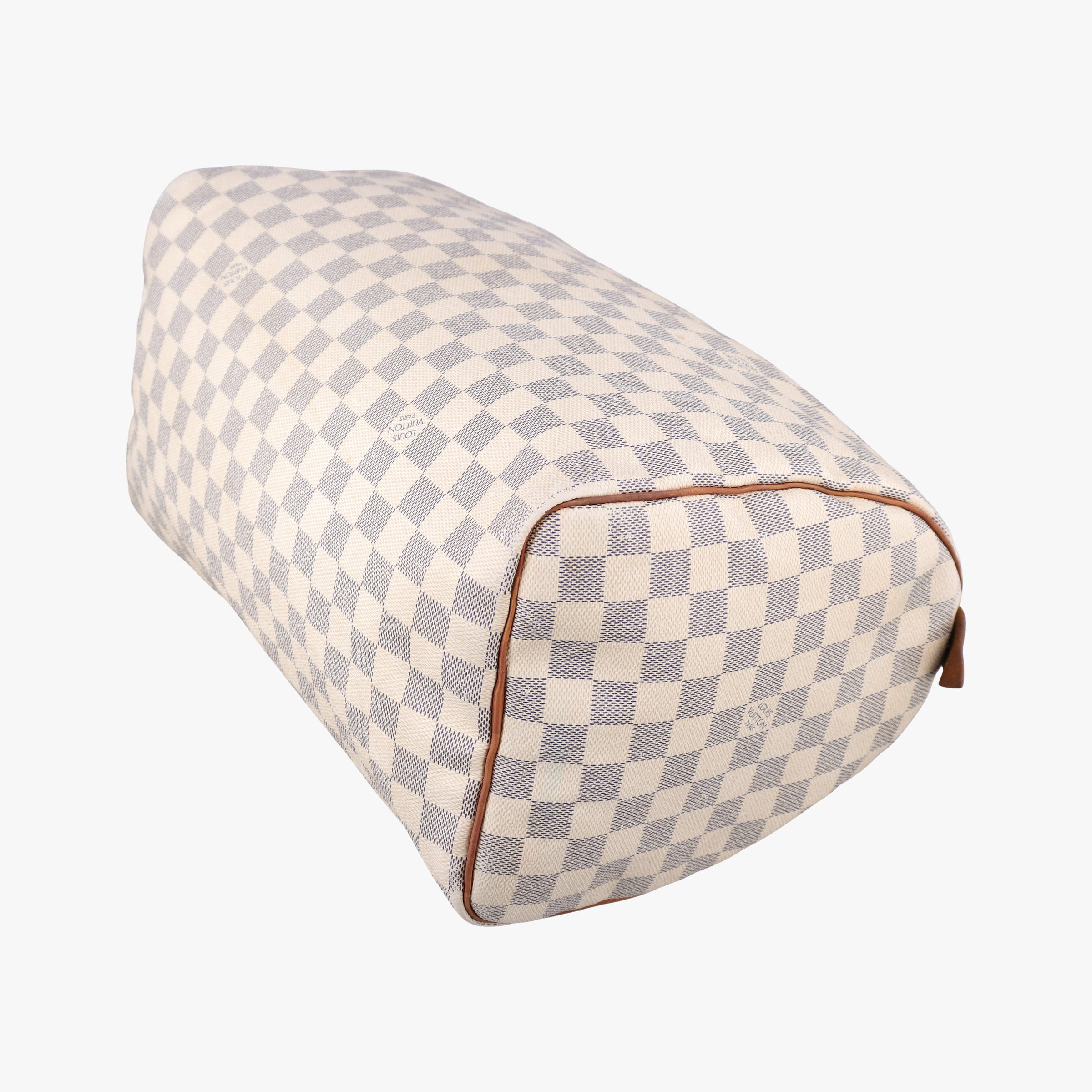 Pre-owned Louis Vuitton Speedy 35 Azur Damier Canvas N41535 handbag | stylenewstar