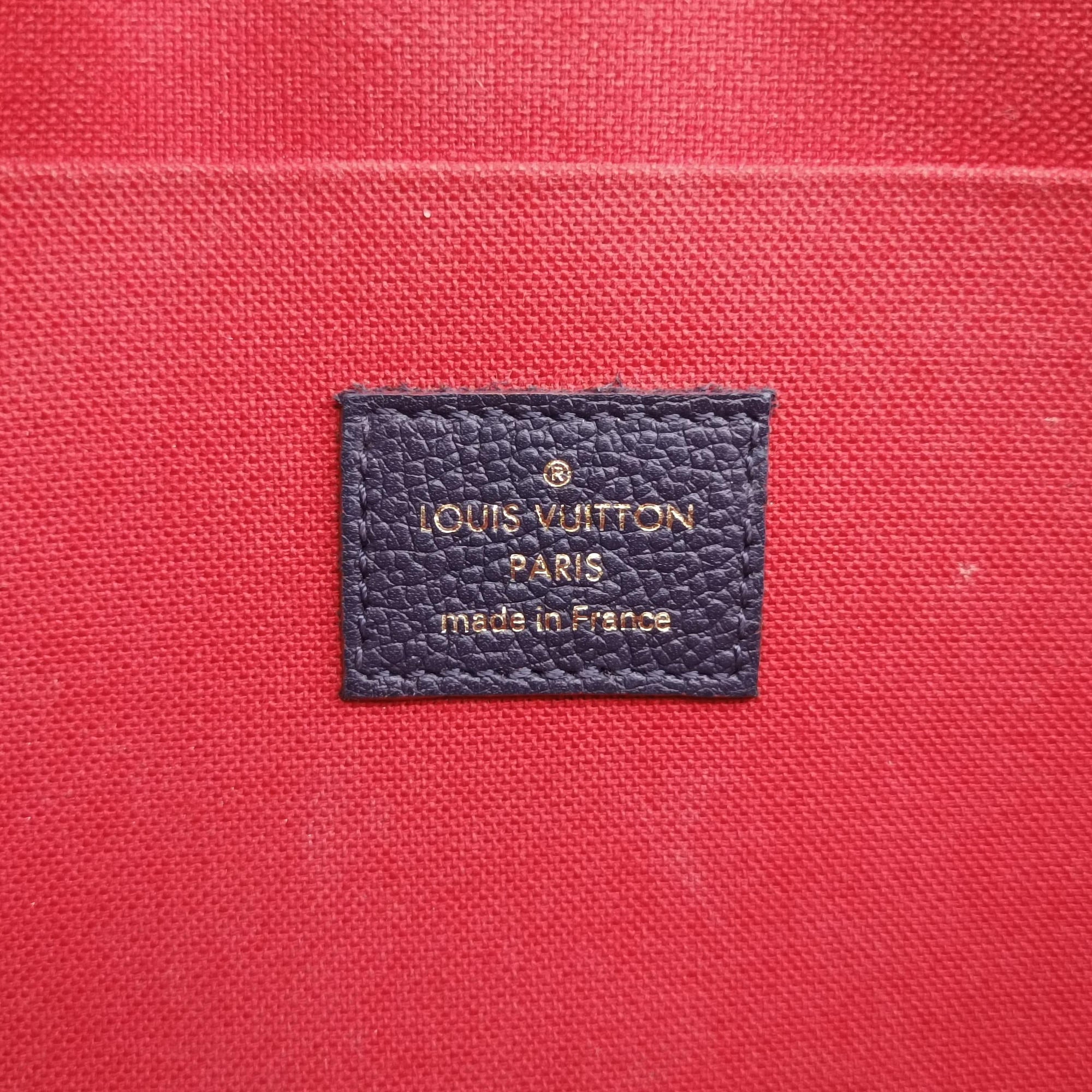 Pre-owned Louis Vuitton Pochette Felice MARINE ROUGE Monogram Empreinte M64099 shoulderbag | stylenewstar