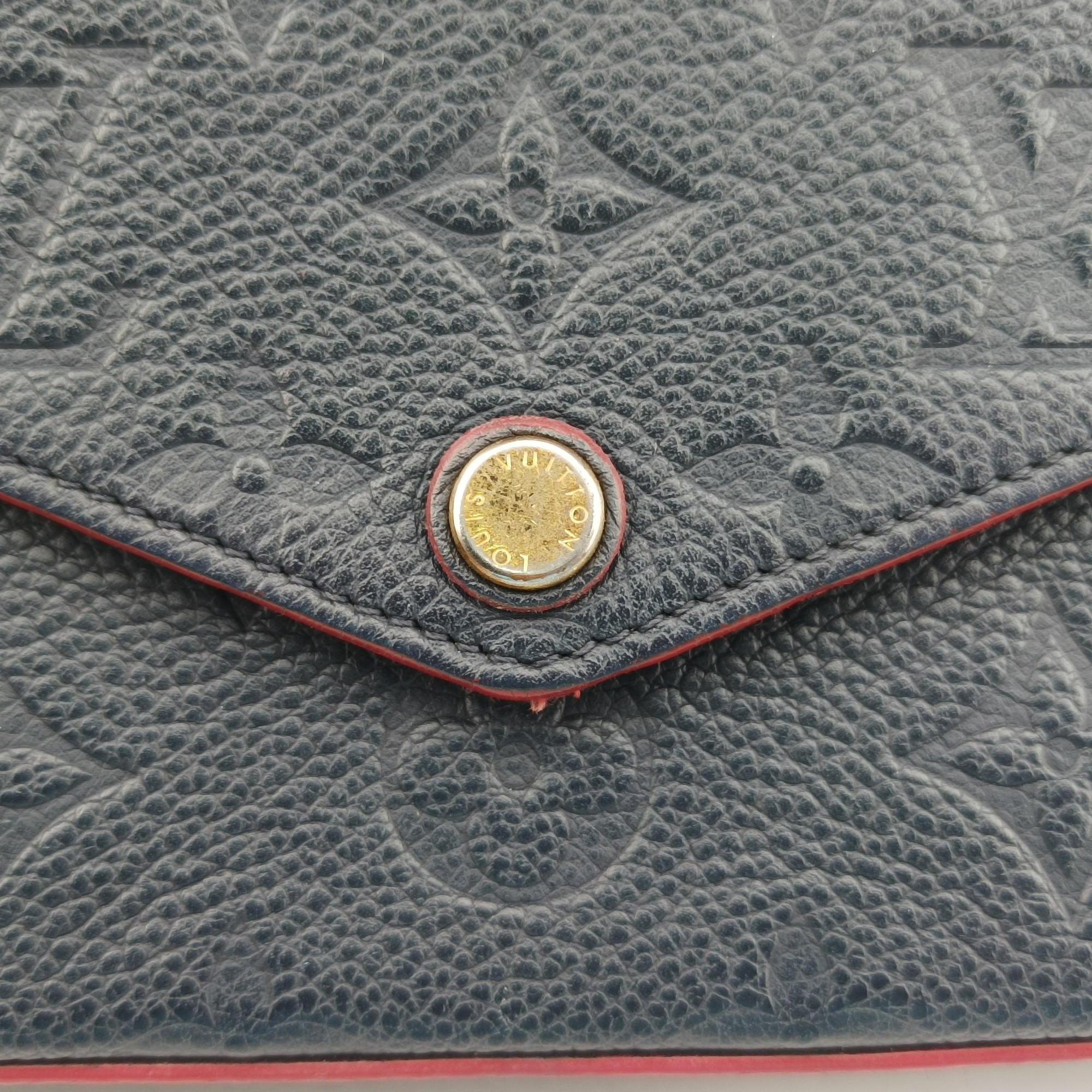 Pre-owned Louis Vuitton Pochette Felice MARINE ROUGE Monogram Empreinte M64099 shoulderbag | stylenewstar
