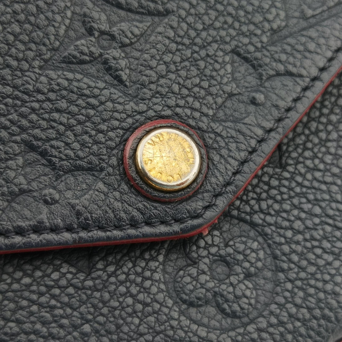 Pre-owned Louis Vuitton Pochette Felice MARINE ROUGE Monogram Empreinte M64099 shoulderbag | stylenewstar
