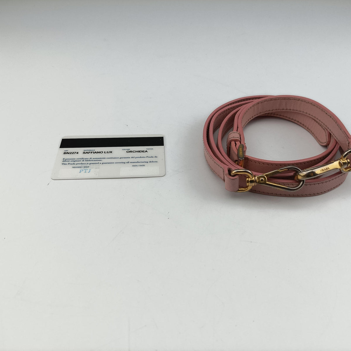 Pre-owned Prada Galleria Pink SAFFIANO Leather BN1786 handbag | stylenewstar