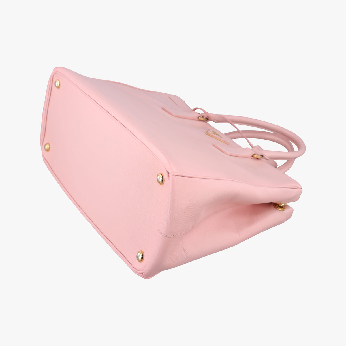 Pre-owned Prada Galleria Pink SAFFIANO Leather BN1786 handbag | stylenewstar
