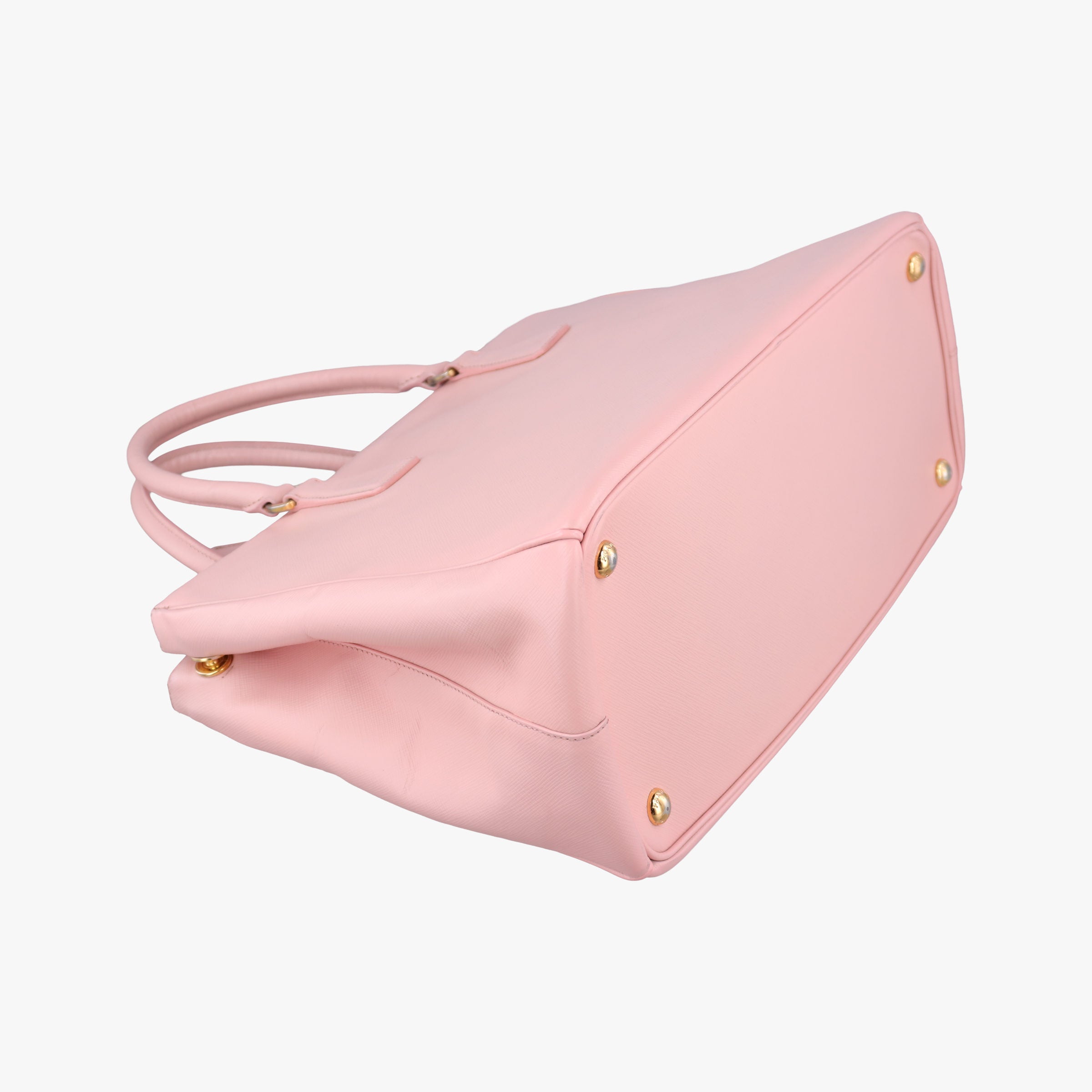 Pre-owned Prada Galleria Pink SAFFIANO Leather BN1786 handbag | stylenewstar