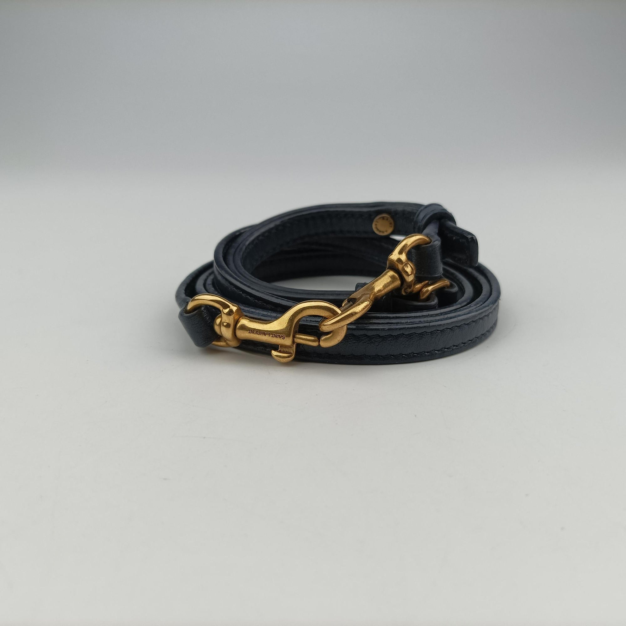 Vintage Yves Saint Laurent Monogram Lulutoy Navy velour 467072 shoulderbag | stylenewstar