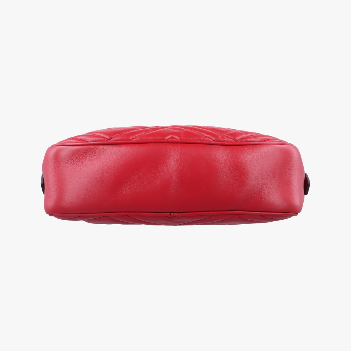 Pre-owned Gucci GG Marmont Red Leather 447632 shoulderbag | stylenewstar