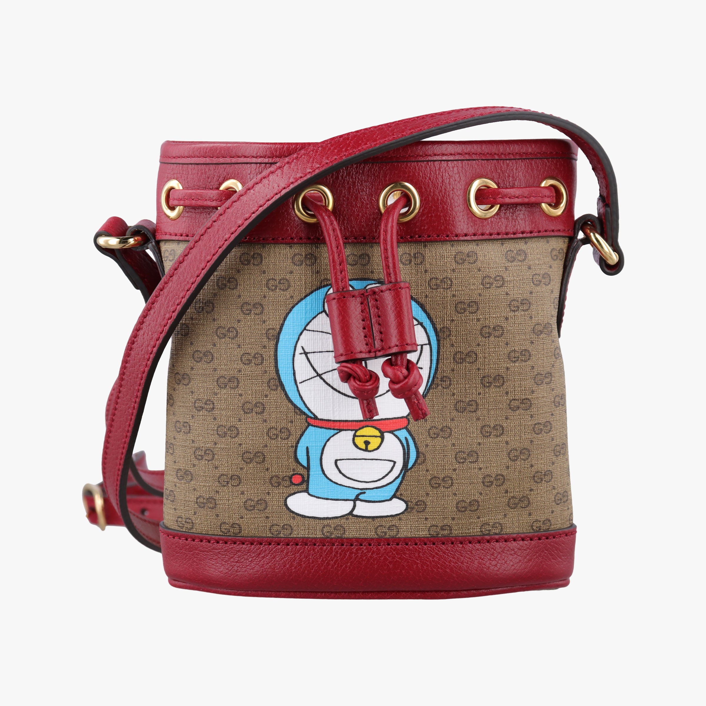 Vintage Gucci Doraemon collaboration Multicolour PVC coated canvas 647801 shoulderbag | stylenewstar