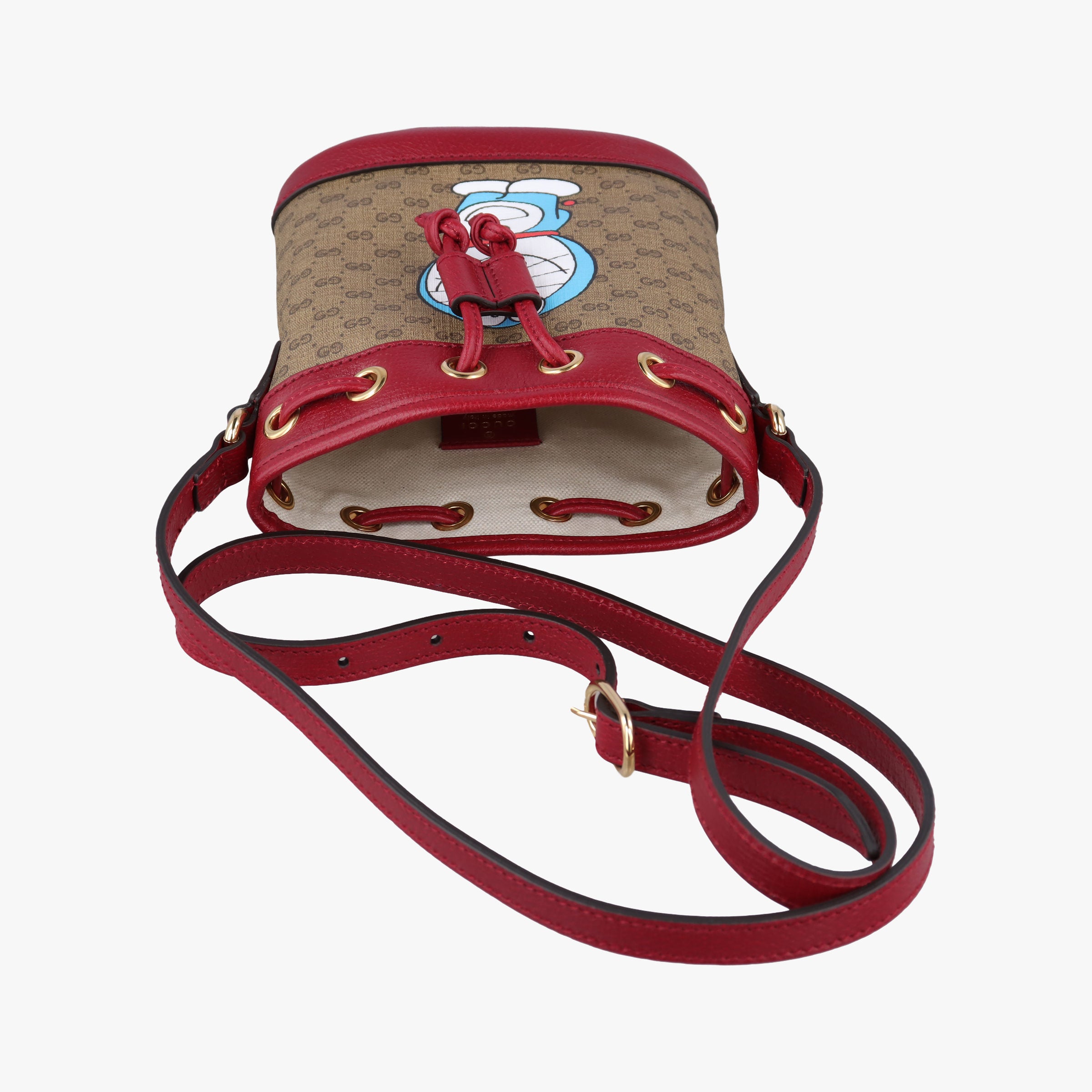 Vintage Gucci Doraemon collaboration Multicolour PVC coated canvas 647801 shoulderbag | stylenewstar