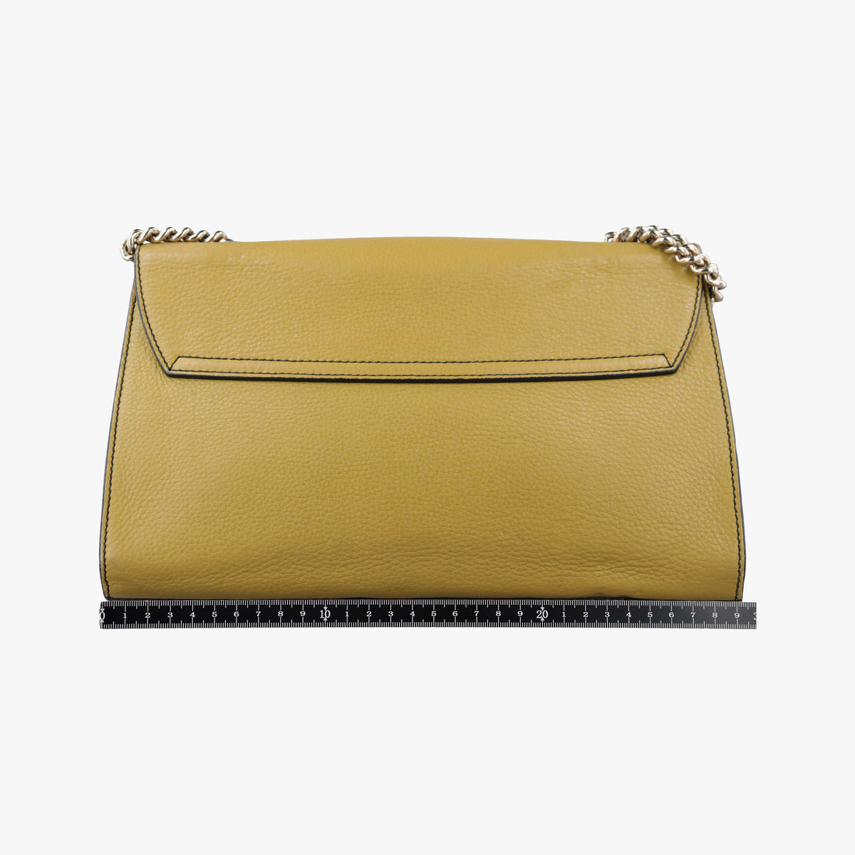 Pre-owned Gucci Emily Yellow Leather 295402 shoulderbag | stylenewstar
