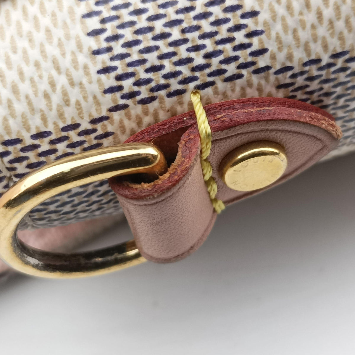 Secondhand Louis Vuitton CROISETTE Azur Damier Canvas N41581 shoulderbag | stylenewstar