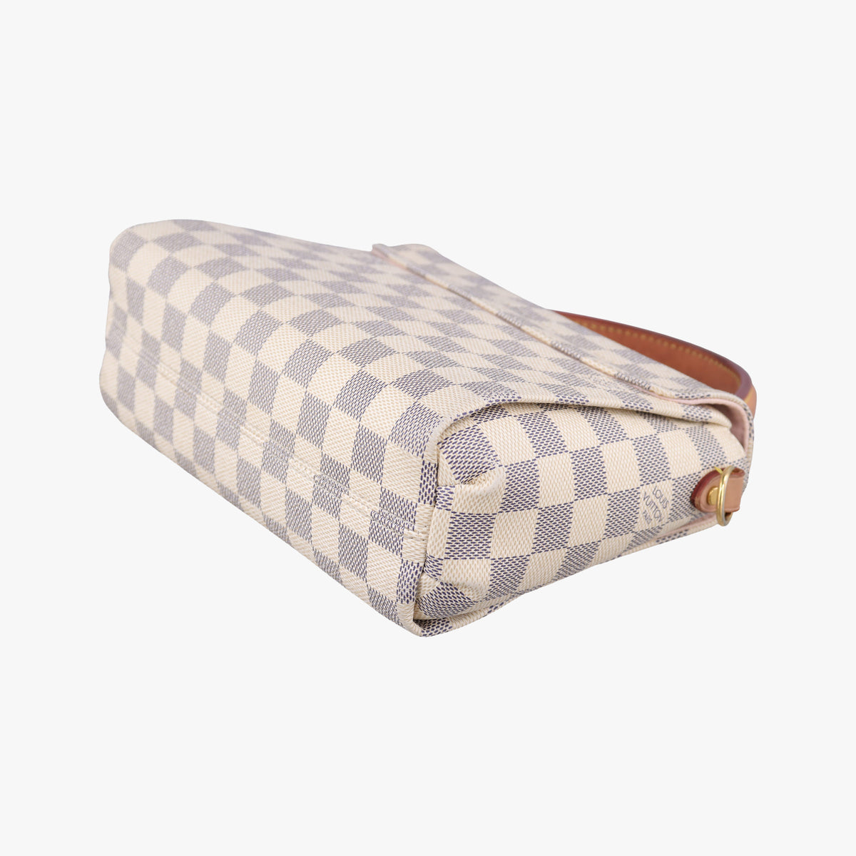 Secondhand Louis Vuitton CROISETTE Azur Damier Canvas N41581 shoulderbag | stylenewstar