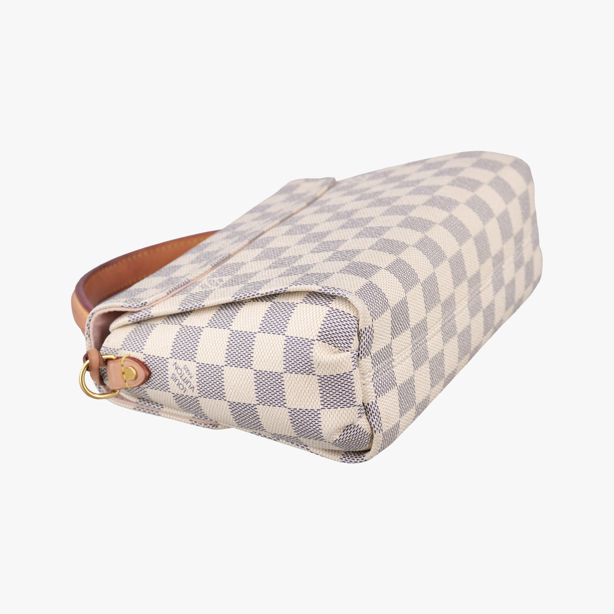 Secondhand Louis Vuitton CROISETTE Azur Damier Canvas N41581 shoulderbag | stylenewstar