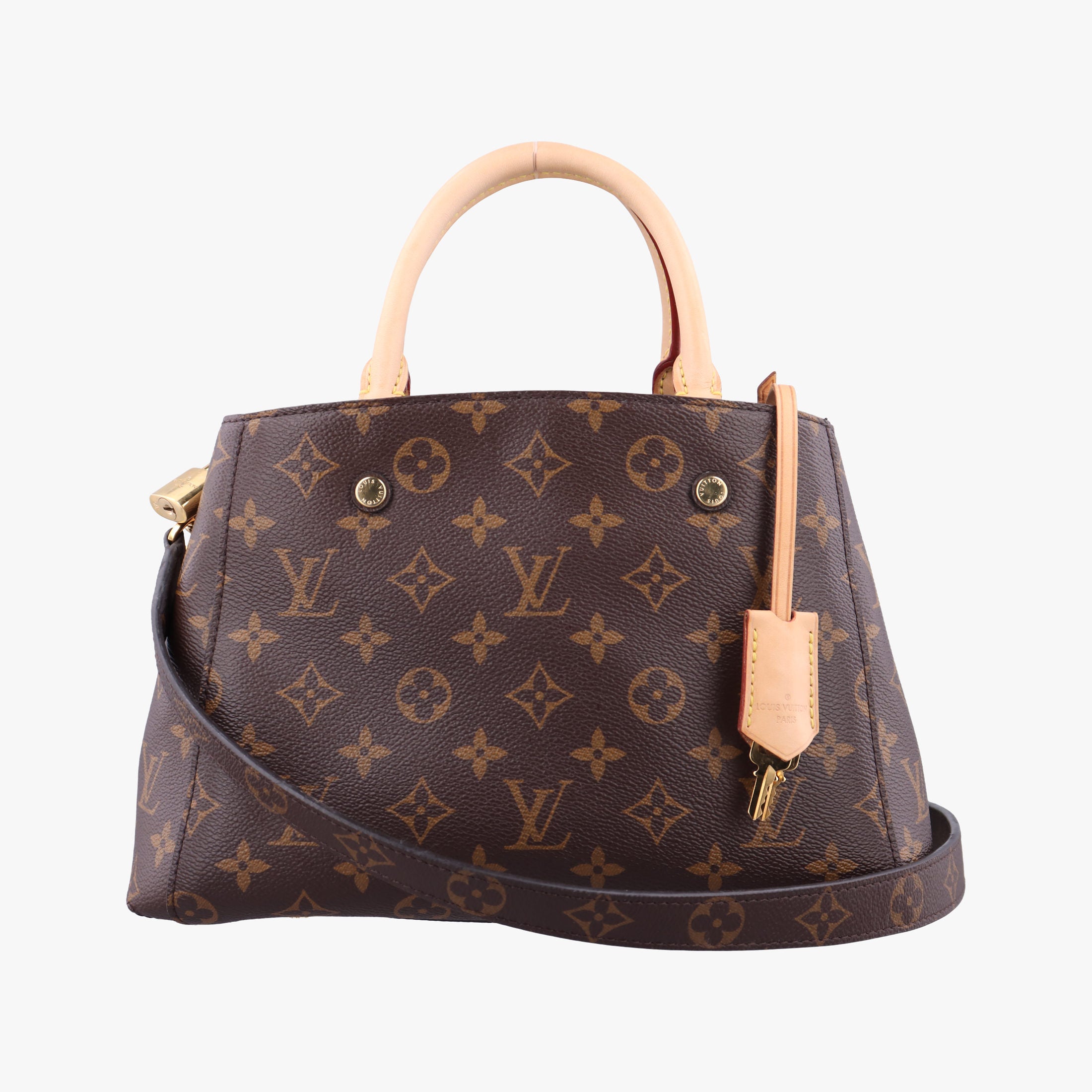 Vintage Louis Vuitton Montaigne BB Brown Monogram Canvas M41055 shoulderbag | stylenewstar