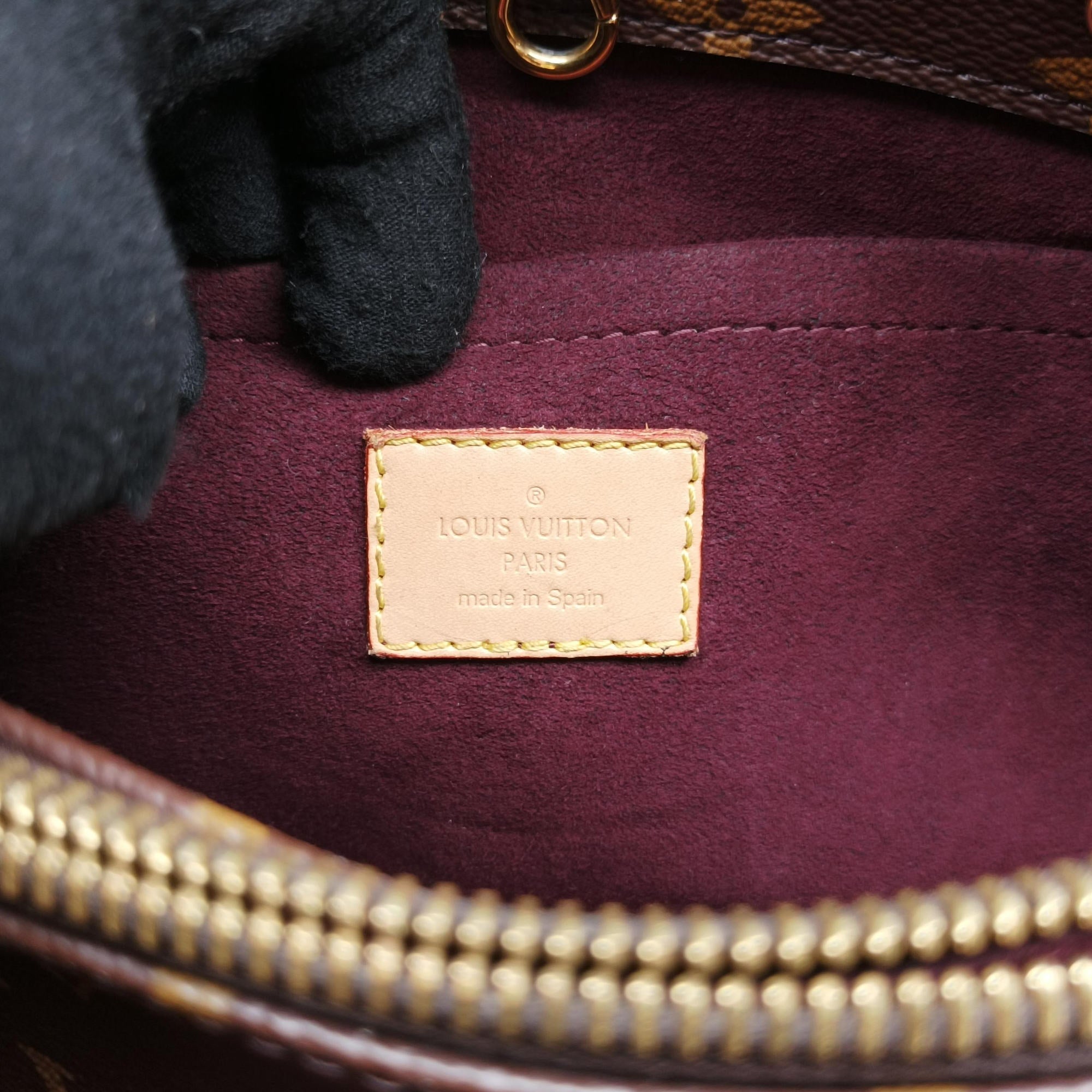 Vintage Louis Vuitton Montaigne BB Brown Monogram Canvas M41055 shoulderbag | stylenewstar