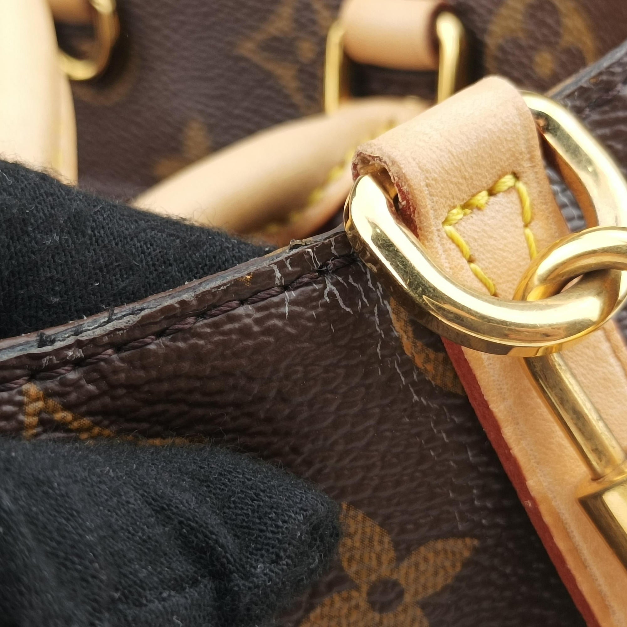 Vintage Louis Vuitton Montaigne BB Brown Monogram Canvas M41055 shoulderbag | stylenewstar