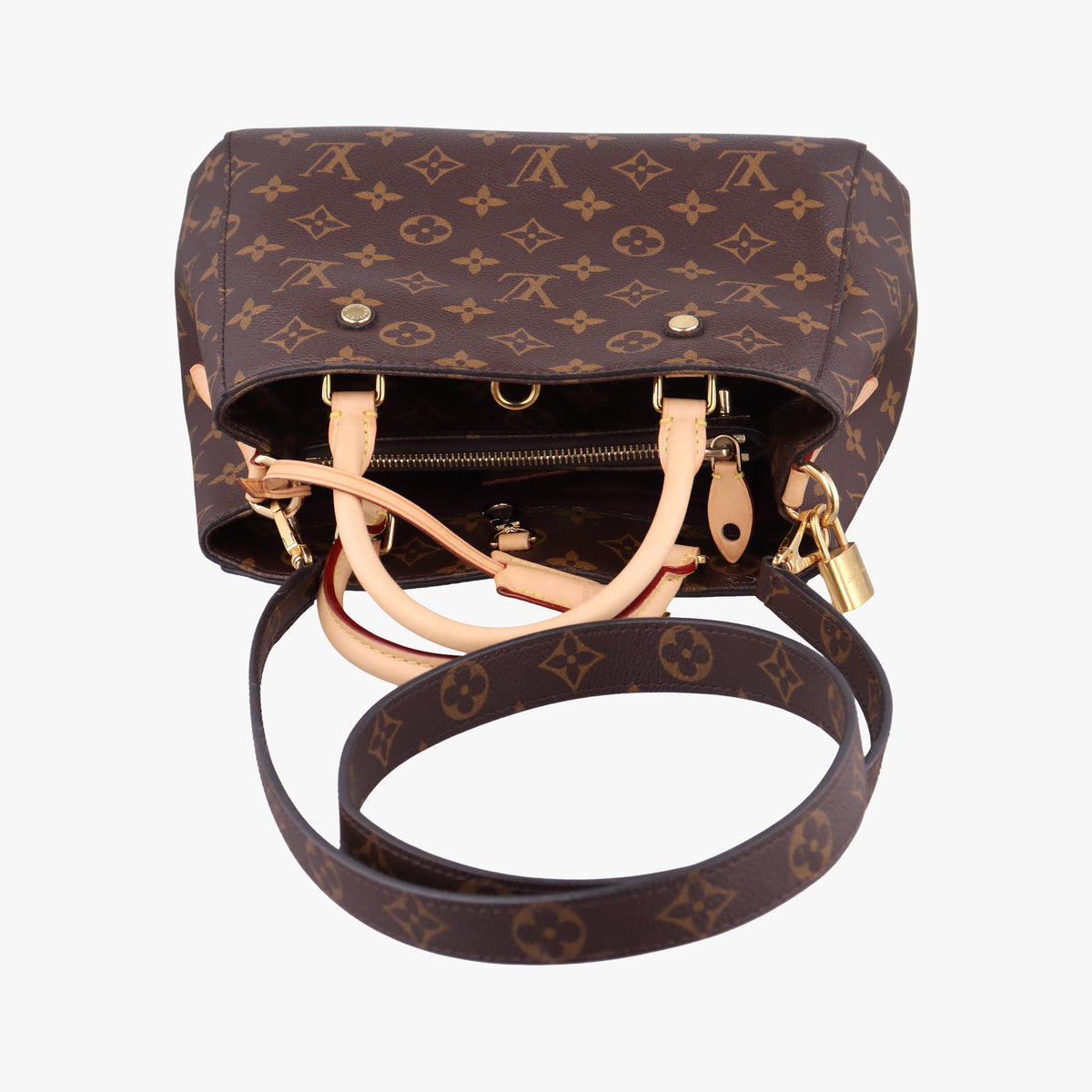 Vintage Louis Vuitton Montaigne BB Brown Monogram Canvas M41055 shoulderbag | stylenewstar