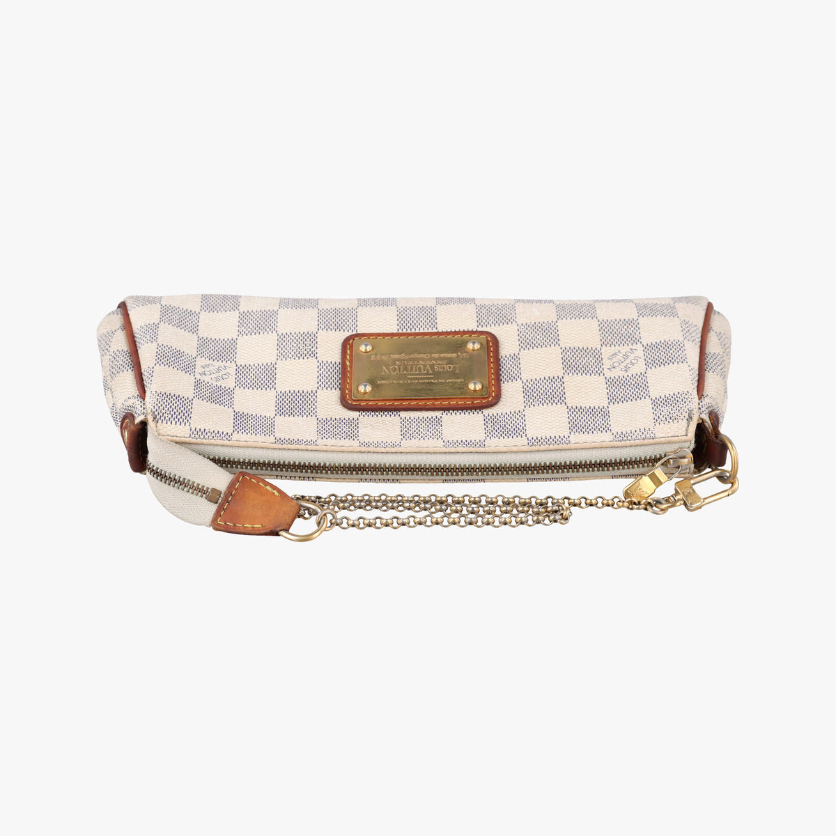 Pre-owned Louis Vuitton EVA AZUR Damier Canvas N55214 handbag | stylenewstar