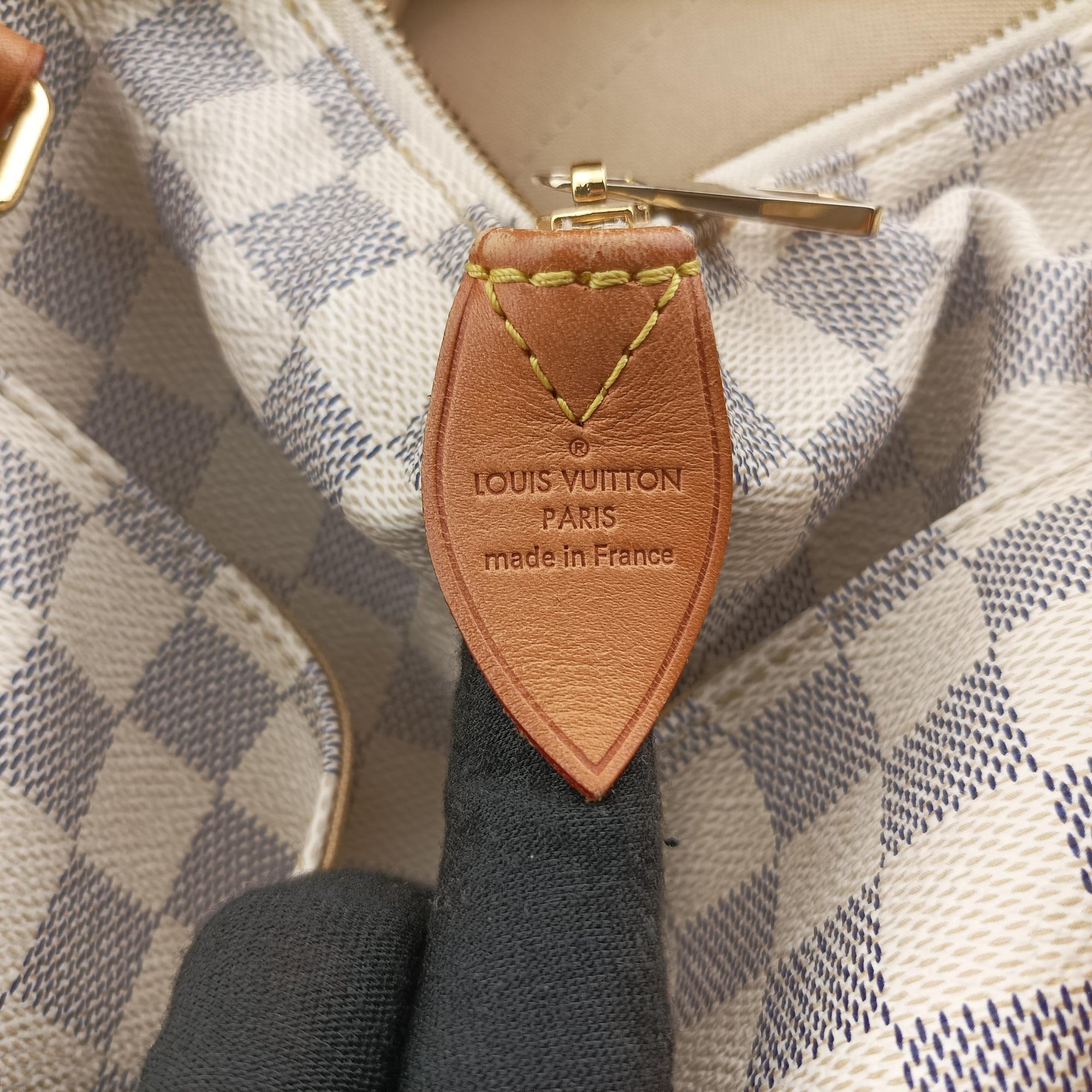 Vintage Louis Vuitton TOTALLY MM Azur Damier Canvas N51262 shoulderbag | stylenewstar