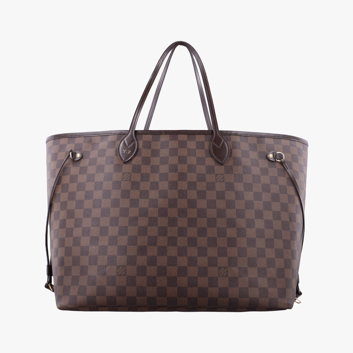 Secondhand Louis Vuitton NEVERFULL　GM EBENE Damier　Canvas N51106 shoulderbag | stylenewstar