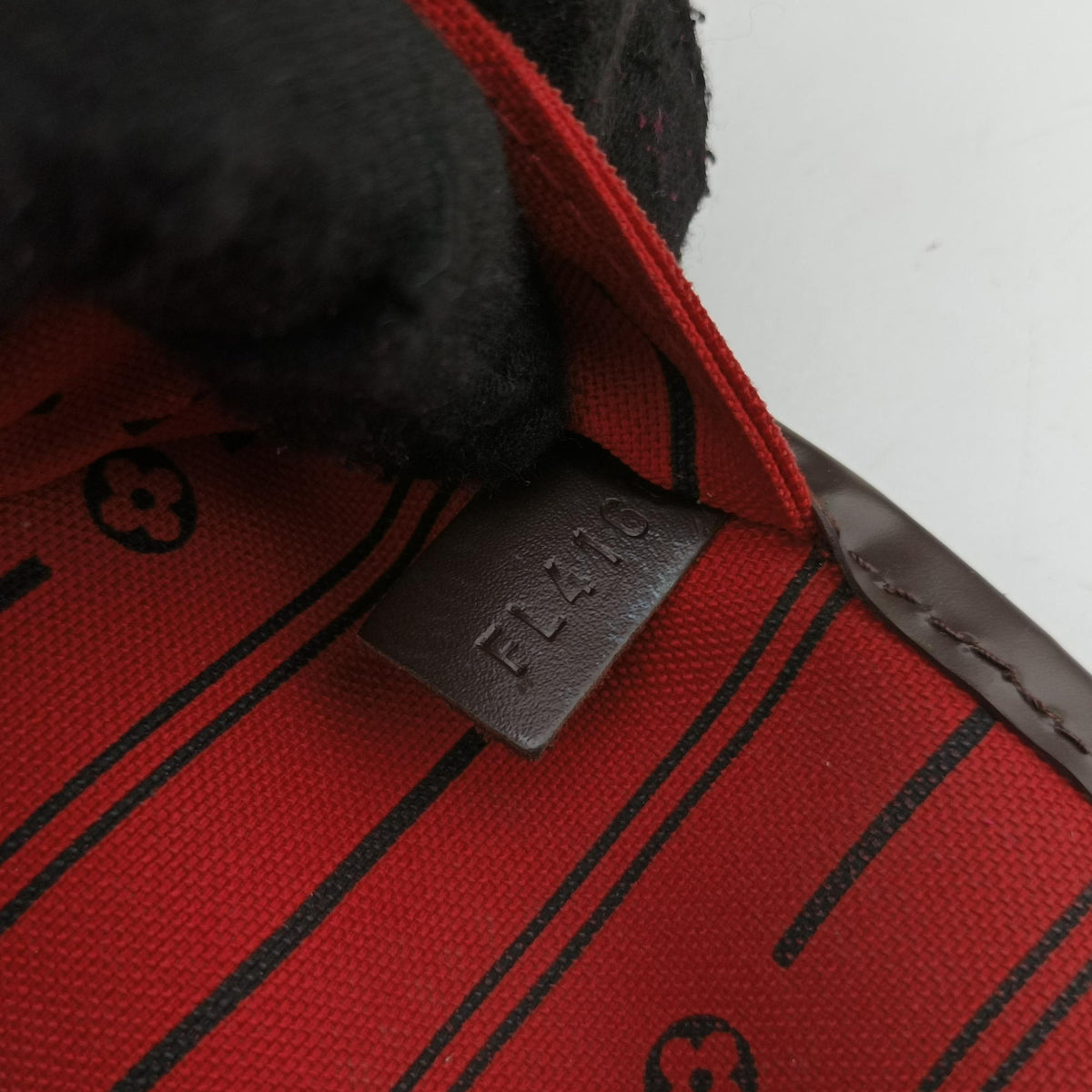 Secondhand Louis Vuitton NEVERFULL　GM EBENE Damier　Canvas N51106 shoulderbag | stylenewstar