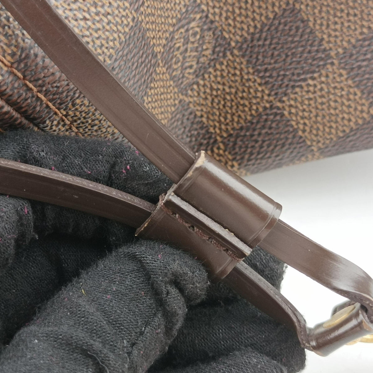 Secondhand Louis Vuitton NEVERFULL　GM EBENE Damier　Canvas N51106 shoulderbag | stylenewstar
