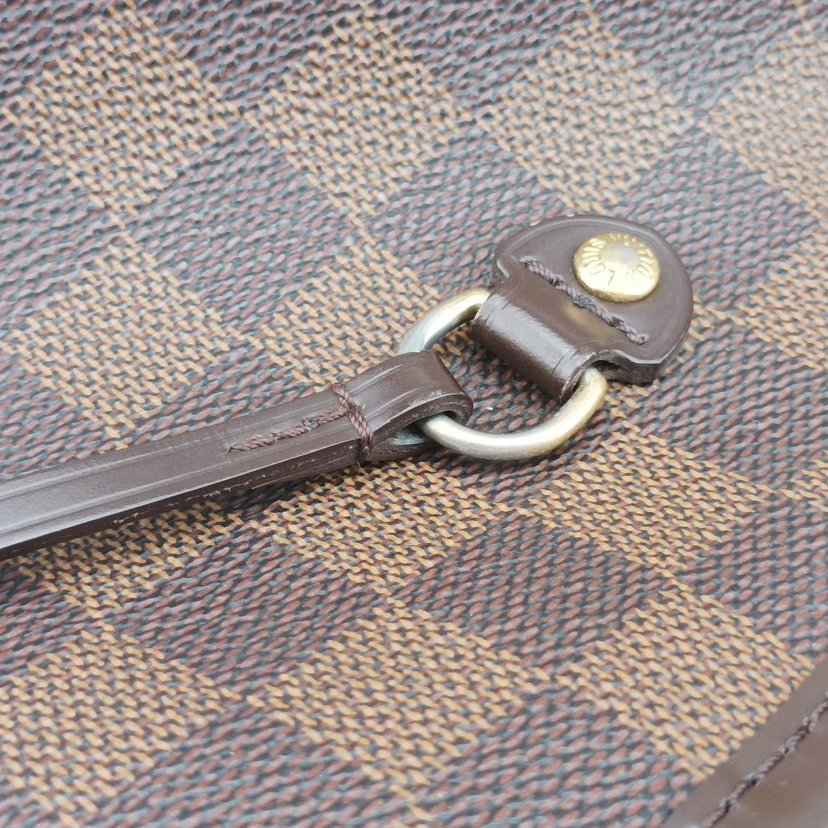 Secondhand Louis Vuitton NEVERFULL　GM EBENE Damier　Canvas N51106 shoulderbag | stylenewstar