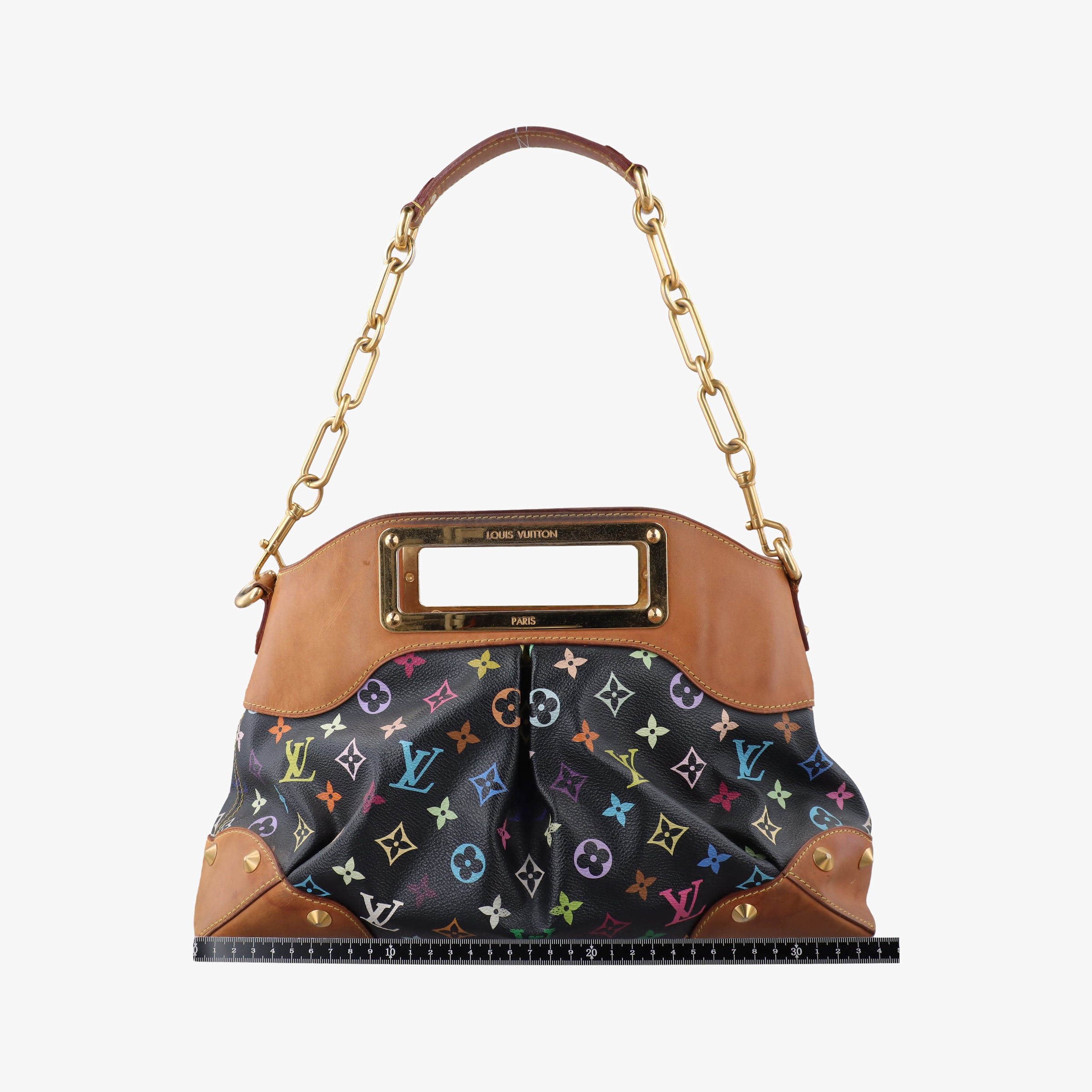 Pre-owned Louis Vuitton JUDY MM Noir Monogram Multicolor M40256 shoulderbag | stylenewstar
