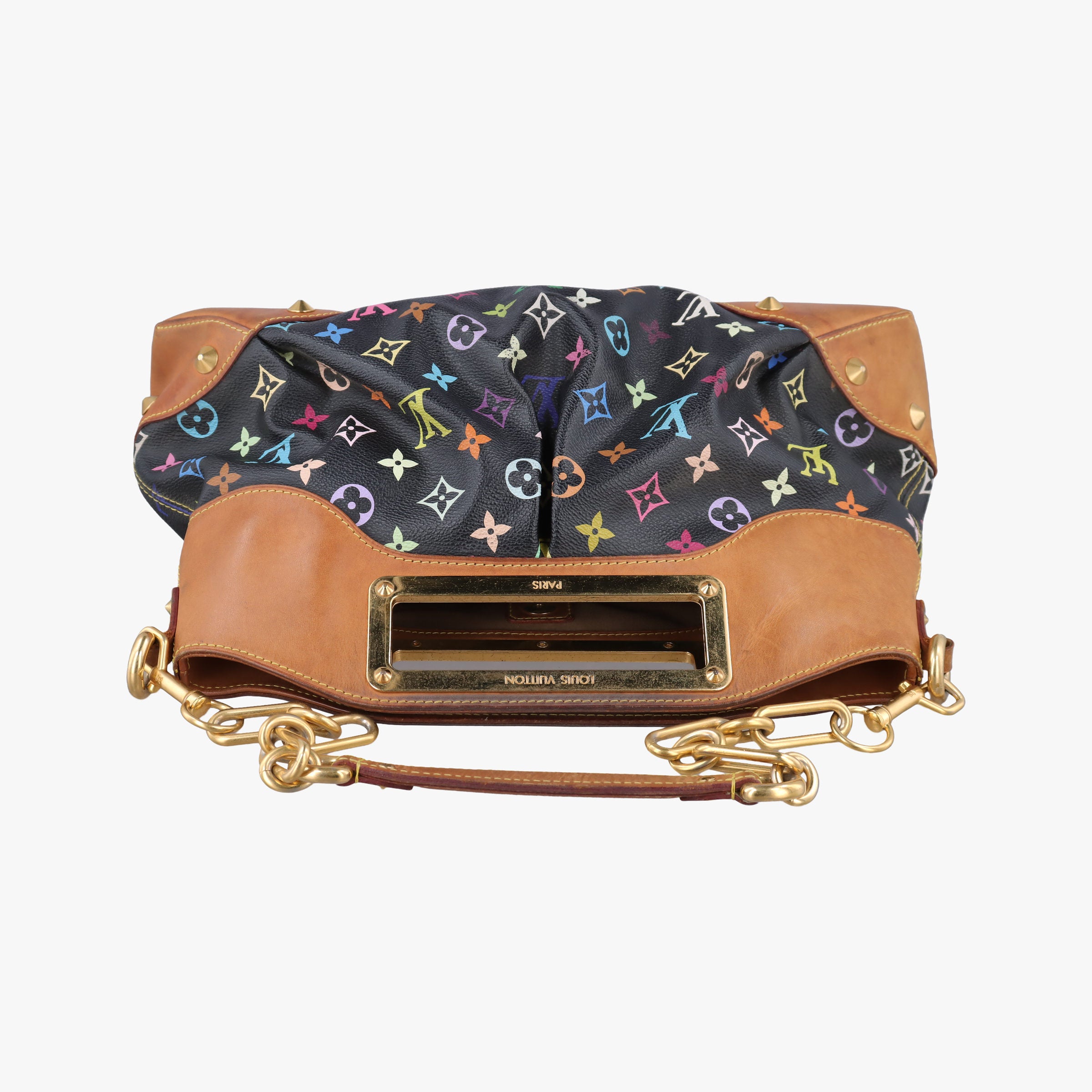 Pre-owned Louis Vuitton JUDY MM Noir Monogram Multicolor M40256 shoulderbag | stylenewstar