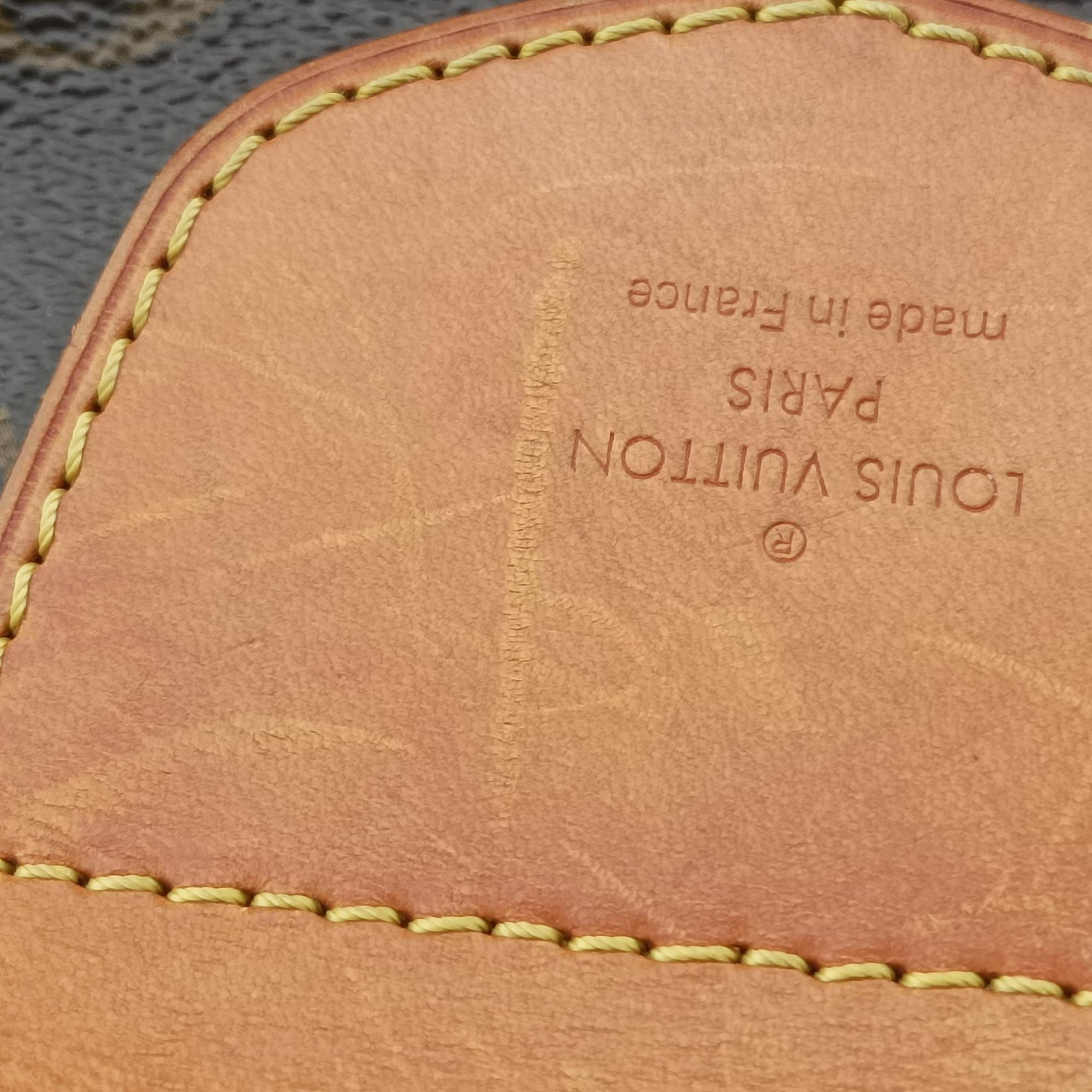 Pre-owned Louis Vuitton STRESA PM brown Monogram Canvas M51186 handbag | stylenewstar