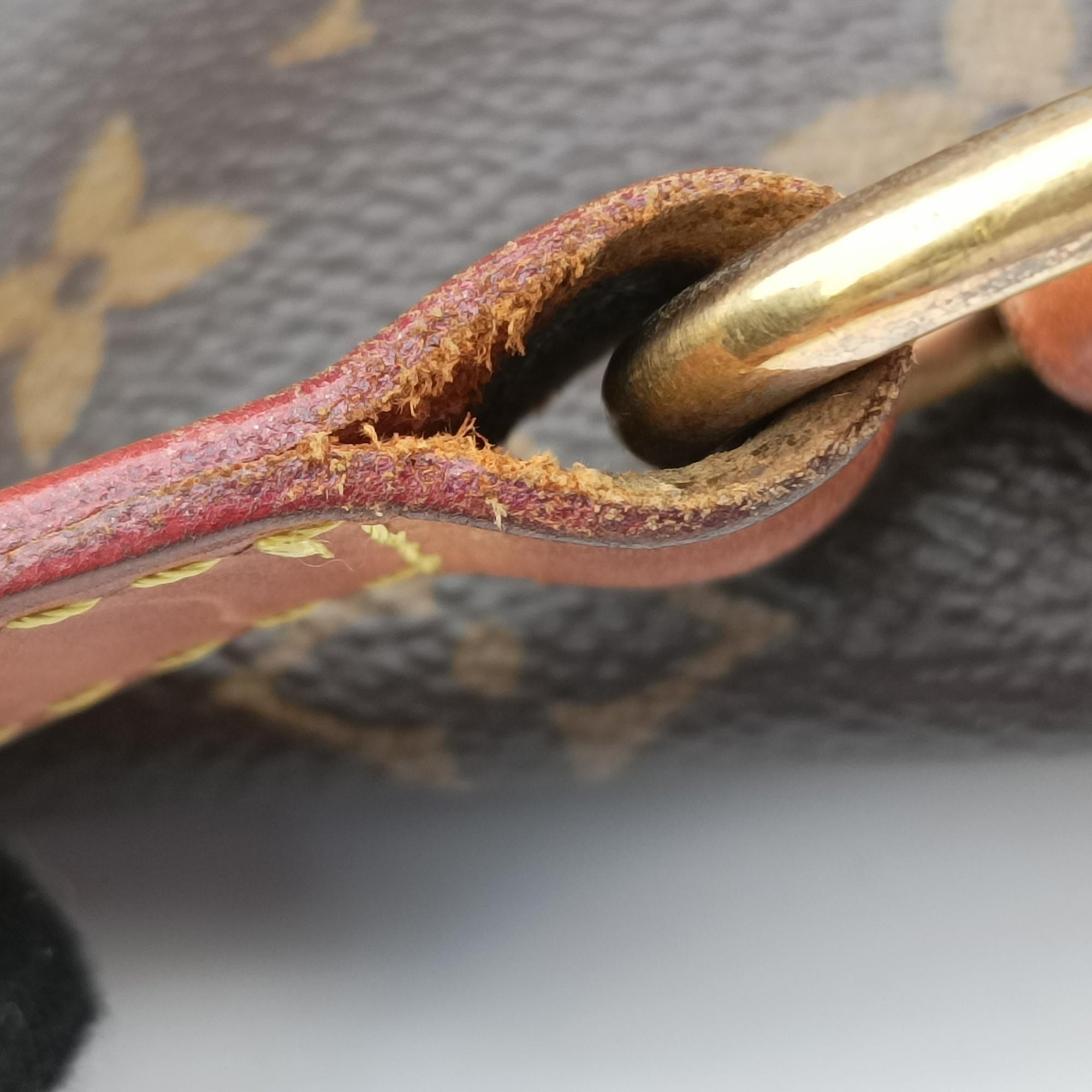 Pre-owned Louis Vuitton STRESA PM brown Monogram Canvas M51186 handbag | stylenewstar