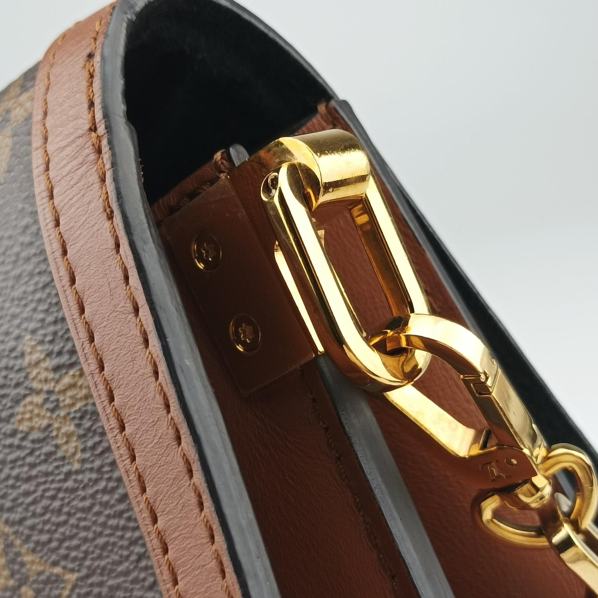 Pre-owned Louis Vuitton DAUPHINE brown Monogram Reverse M45958 shoulderbag | stylenewstar