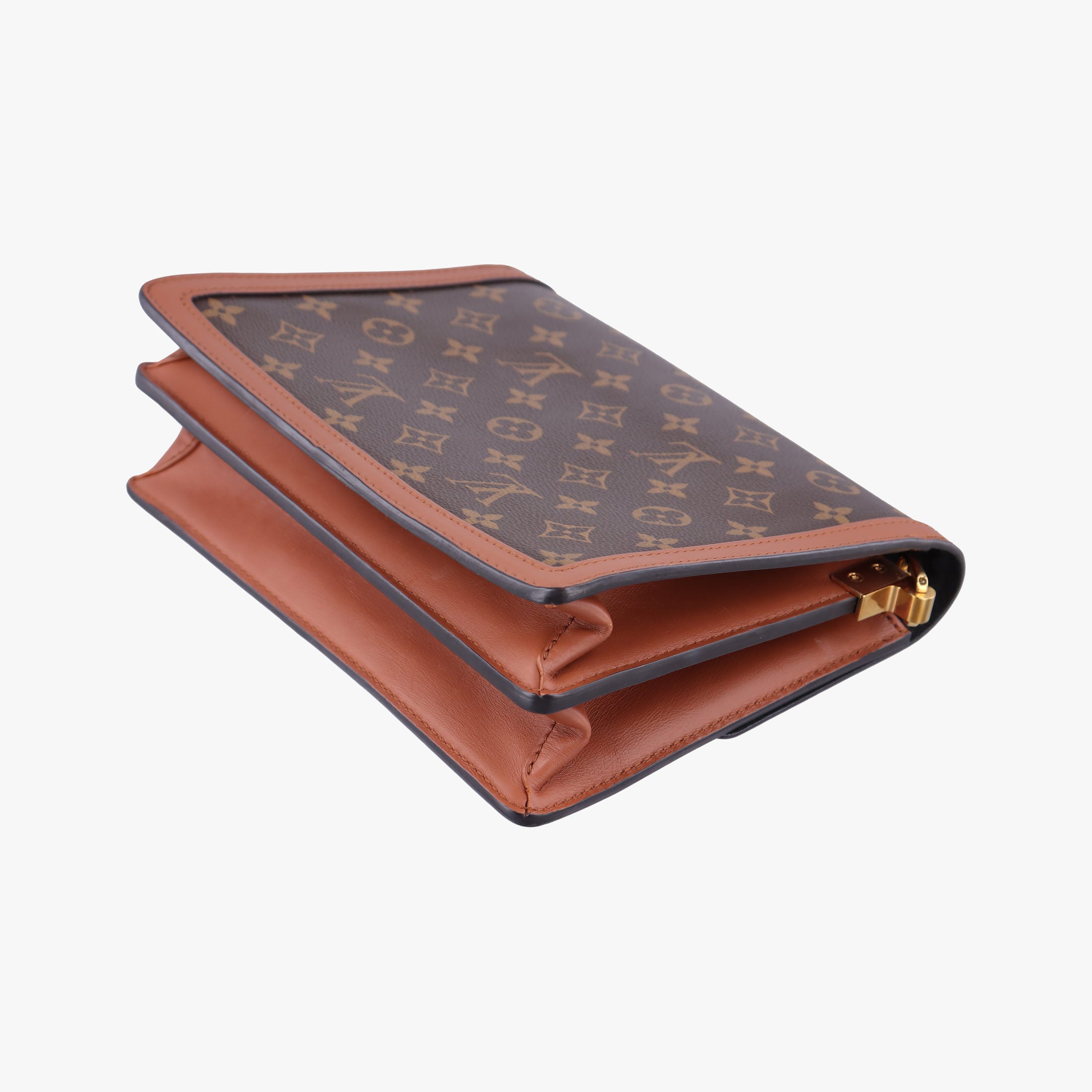 Pre-owned Louis Vuitton DAUPHINE brown Monogram Reverse M45958 shoulderbag | stylenewstar