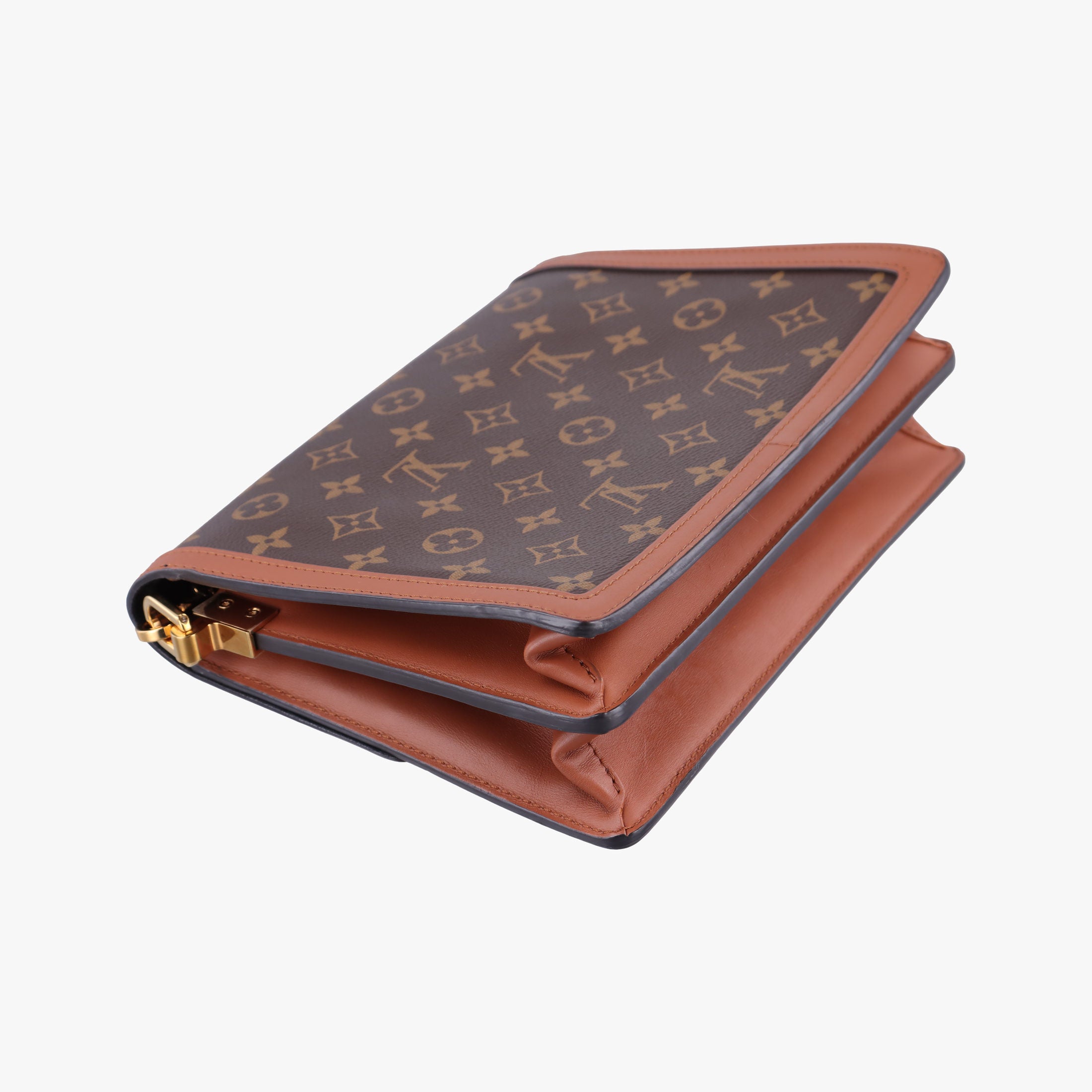 Pre-owned Louis Vuitton DAUPHINE brown Monogram Reverse M45958 shoulderbag | stylenewstar