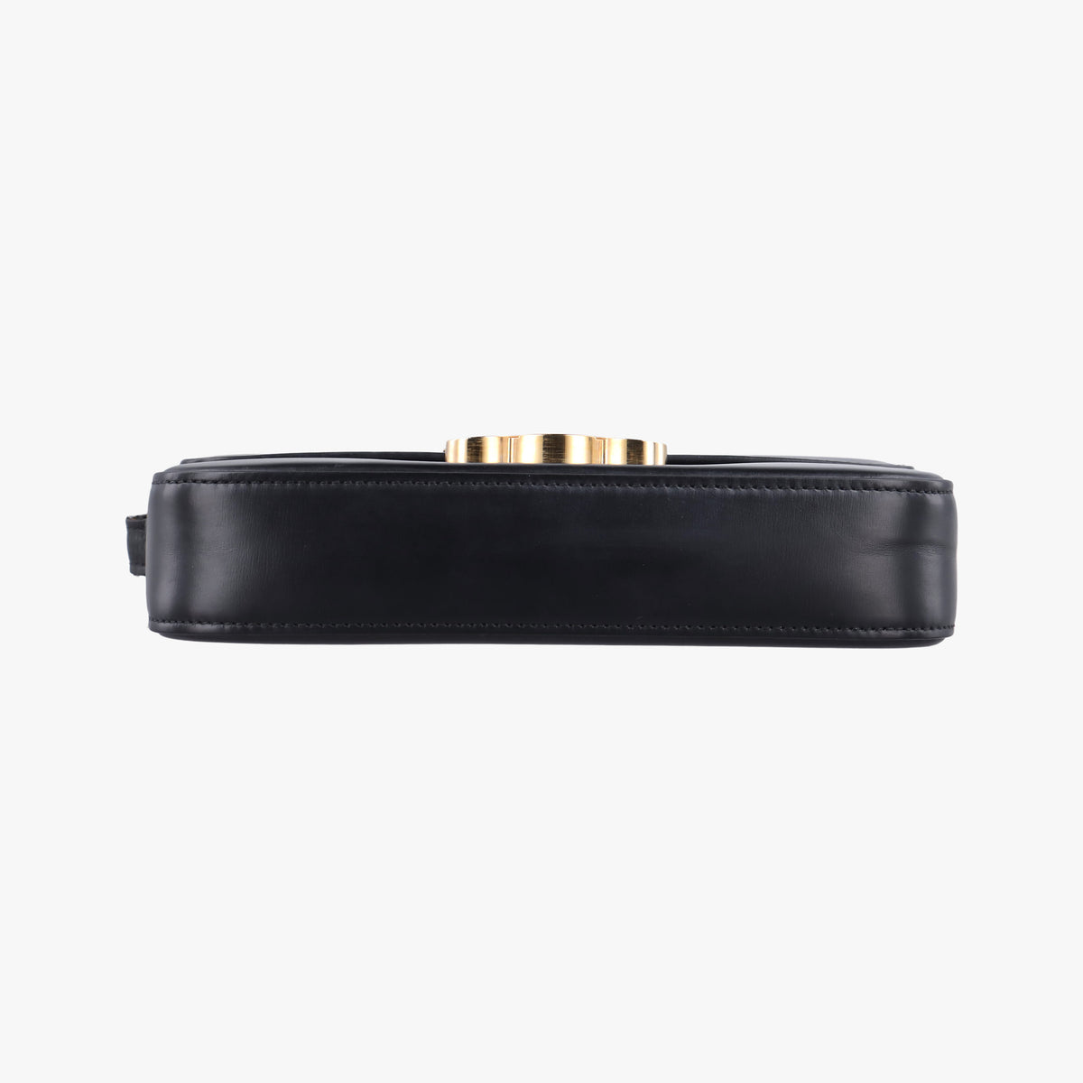 Secondhand Celine Claude Triomphe Black Leather  shoulderbag | stylenewstar