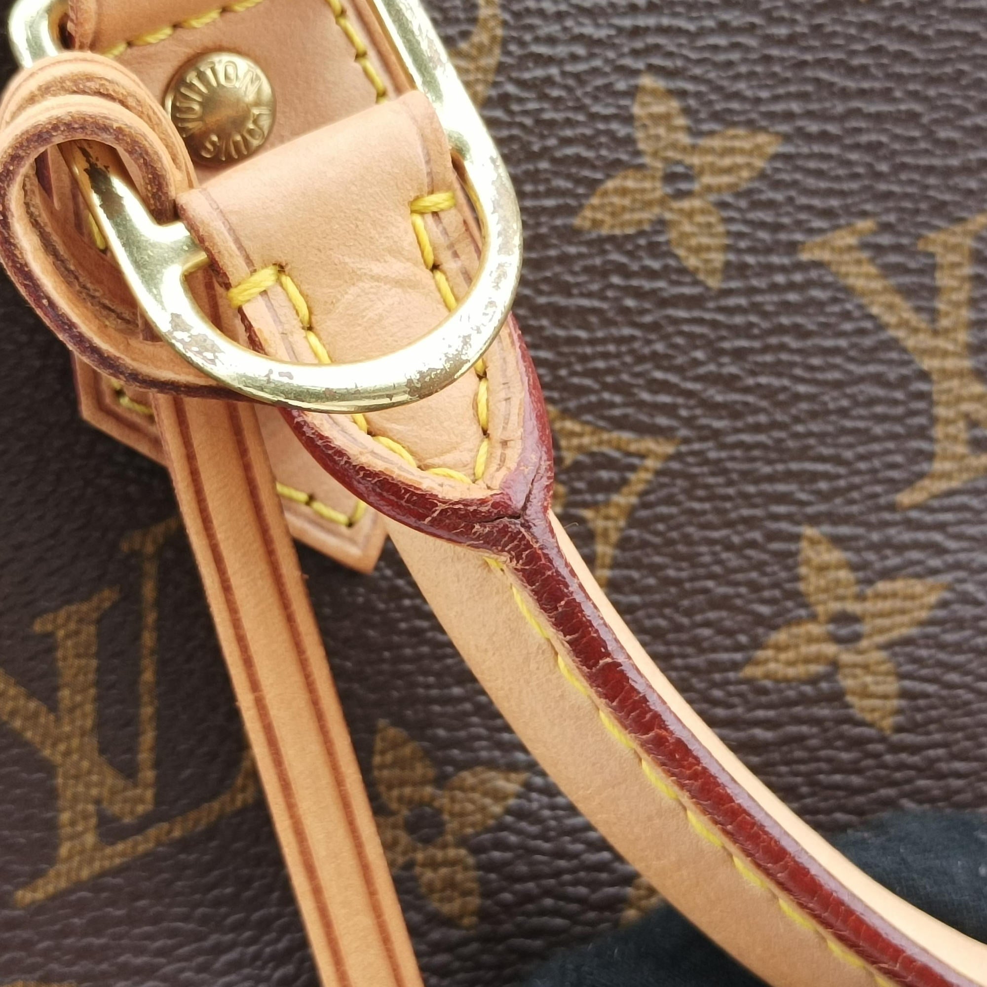 Secondhand Louis Vuitton Alma PM Brown Monogram Canvas×calf leather M53151 handbag | stylenewstar