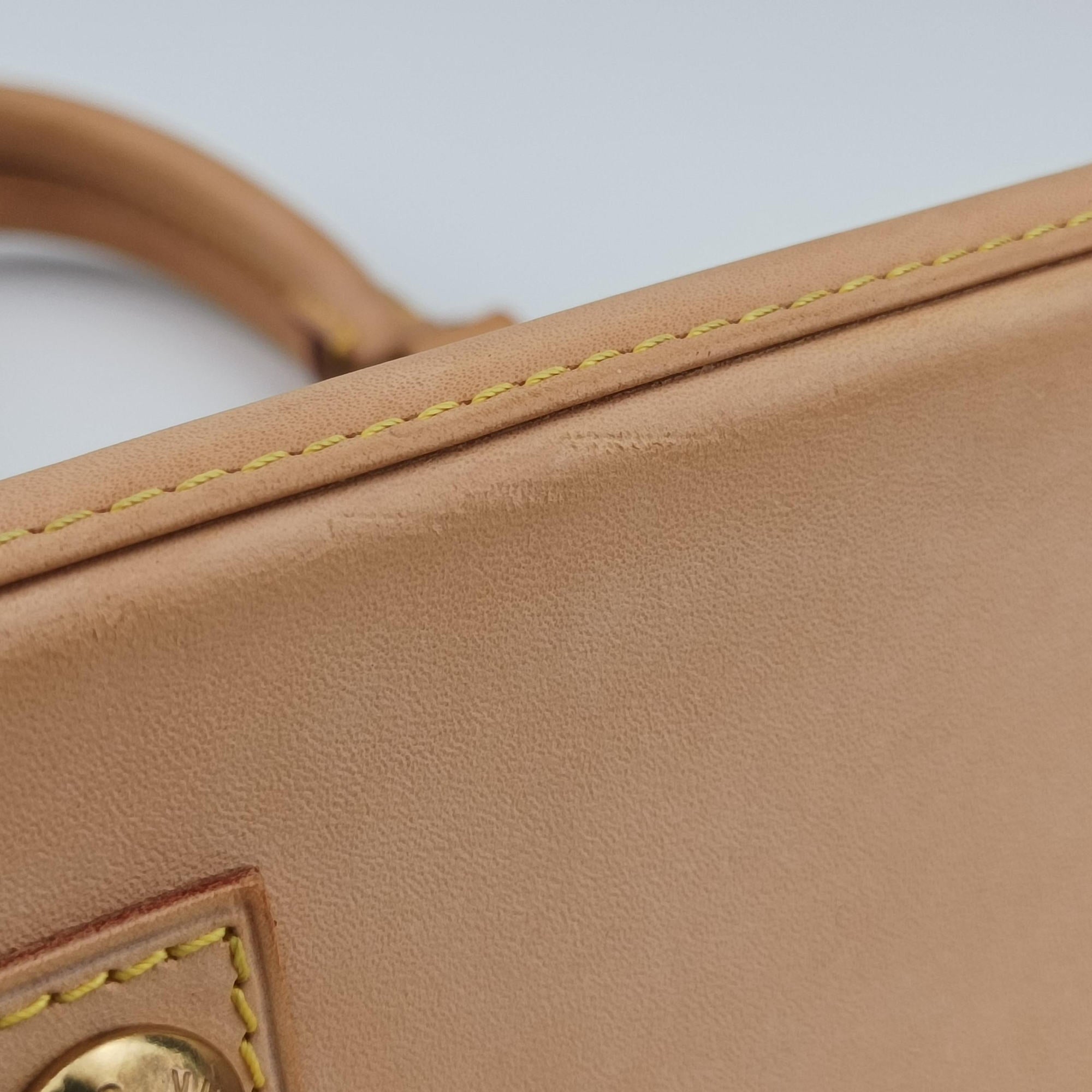 Secondhand Louis Vuitton Alma PM Brown Monogram Canvas×calf leather M53151 handbag | stylenewstar