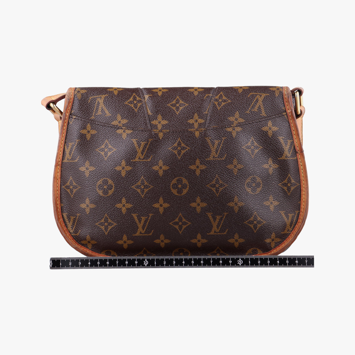Pre-owned Louis Vuitton Menilmontant PM Brown Monogram canvas M40474 shoulderbag | stylenewstar