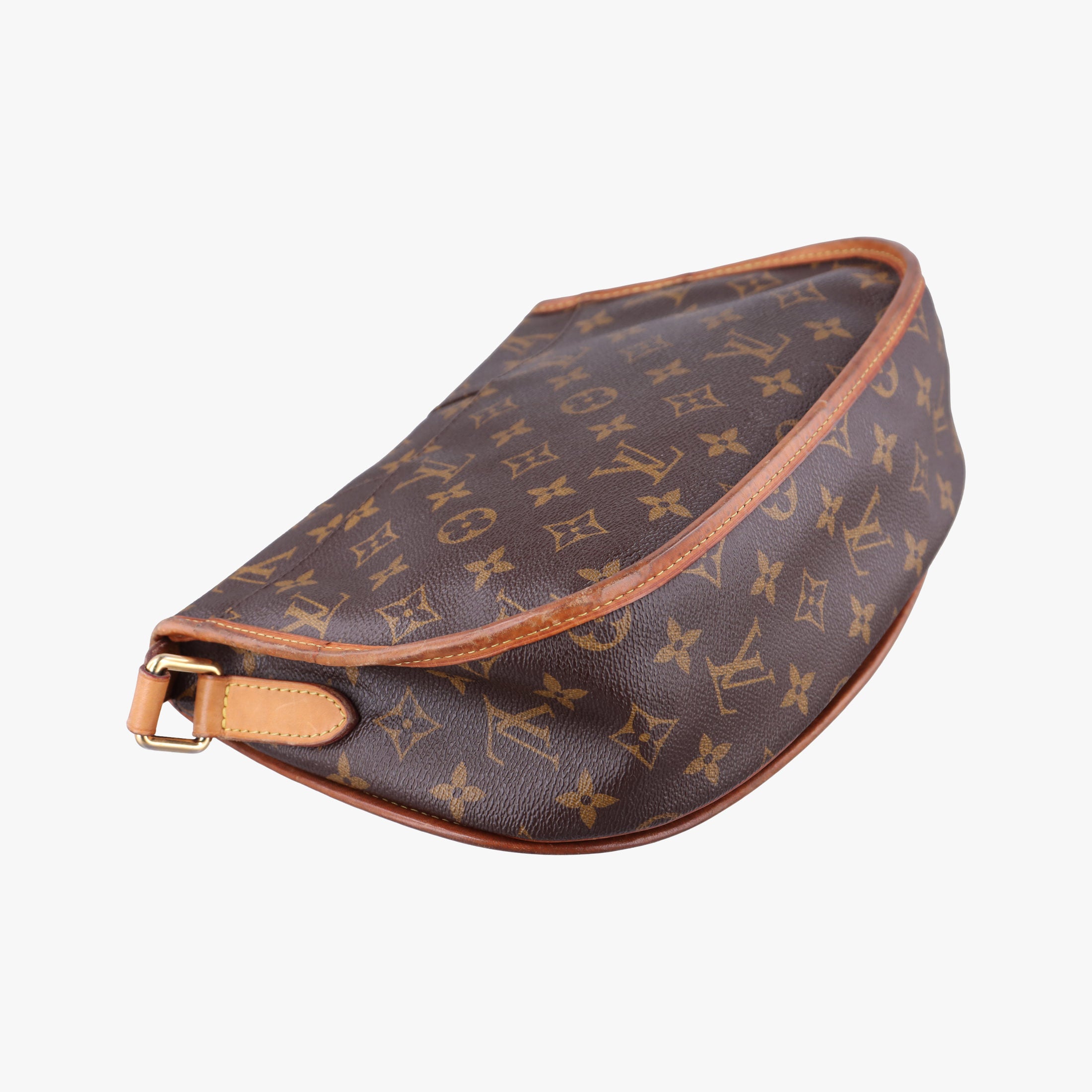 Pre-owned Louis Vuitton Menilmontant PM Brown Monogram canvas M40474 shoulderbag | stylenewstar