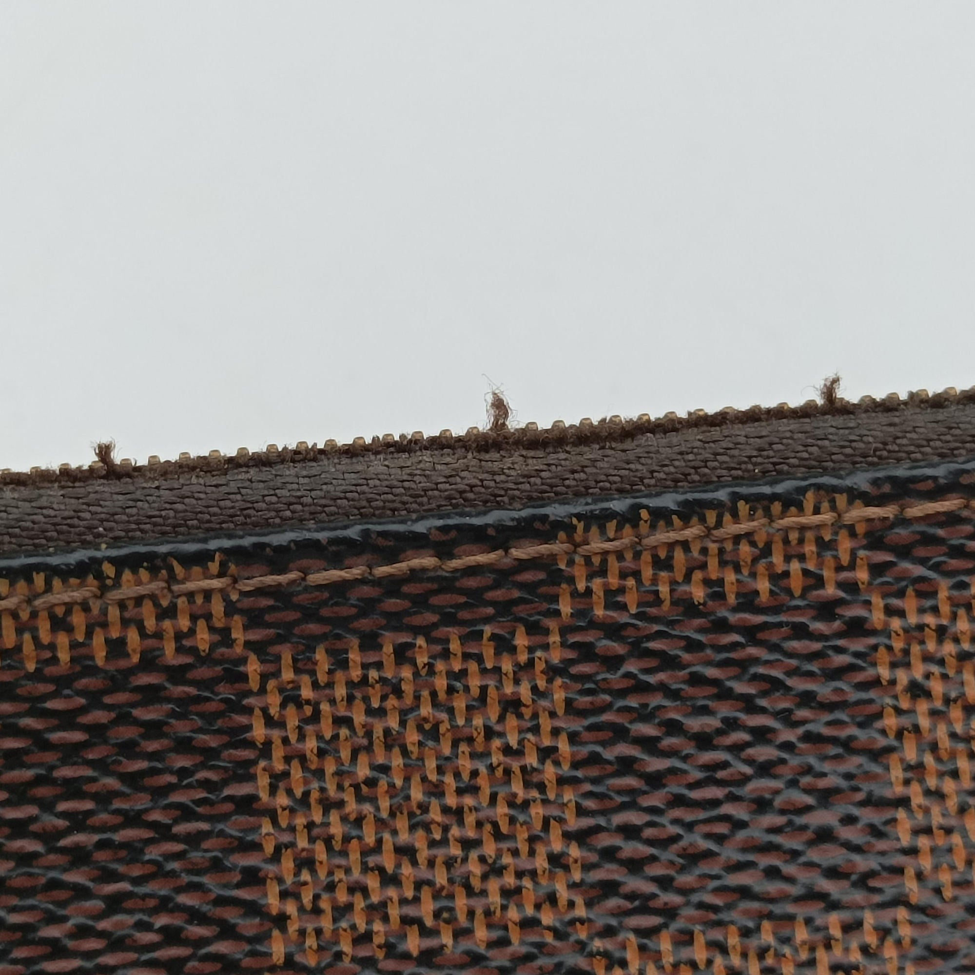 Pre-owned Louis Vuitton EVA EBENE Damier Canvas N55213 handbag | stylenewstar