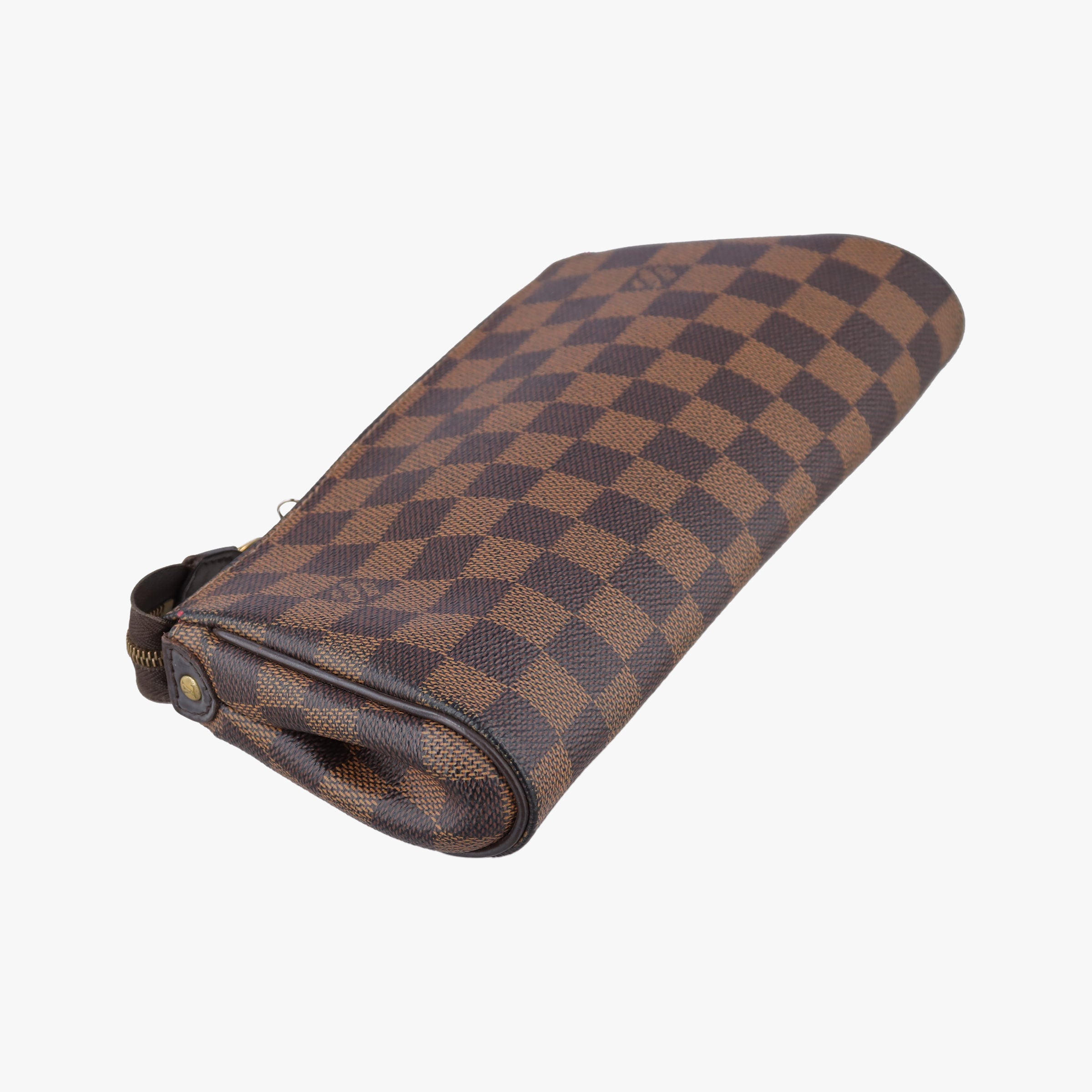 Pre-owned Louis Vuitton EVA EBENE Damier Canvas N55213 handbag | stylenewstar