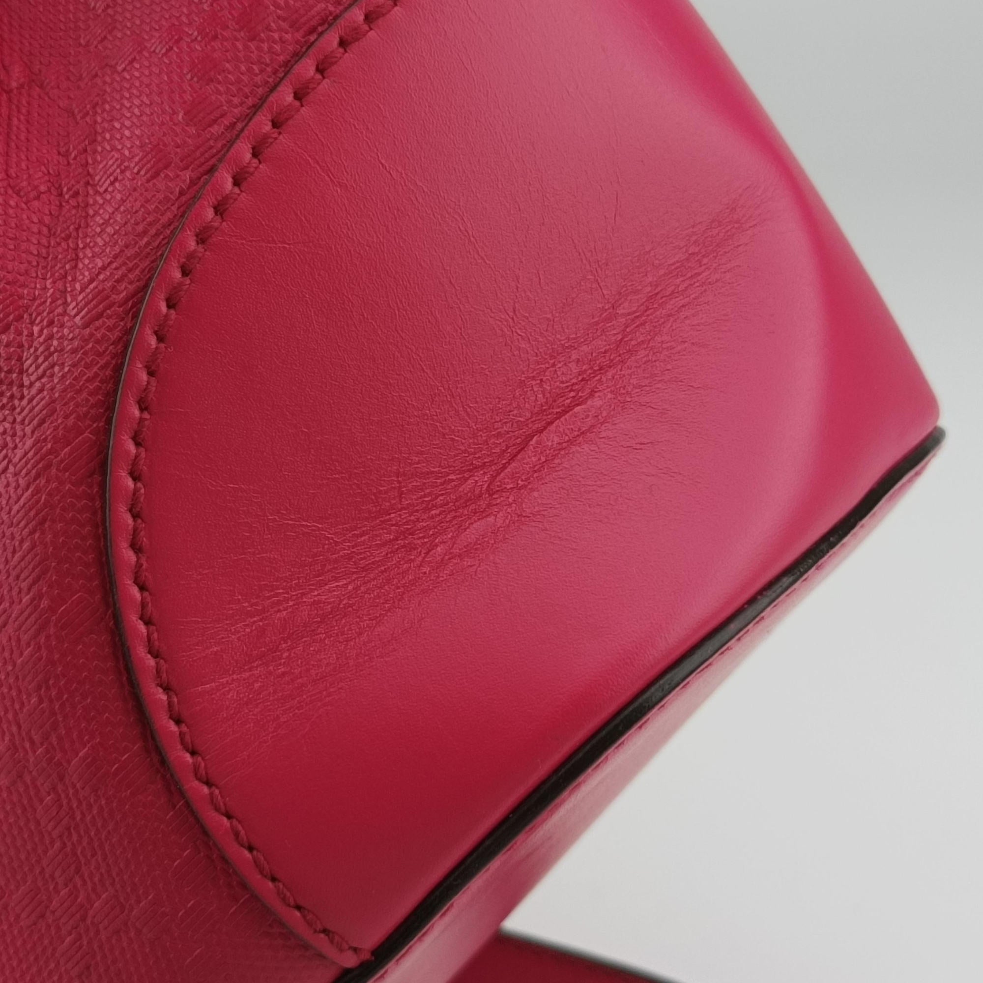 Secondhand Gucci Bright Diamante Bucket Rose Leather 354229 shoulderbag | stylenewstar