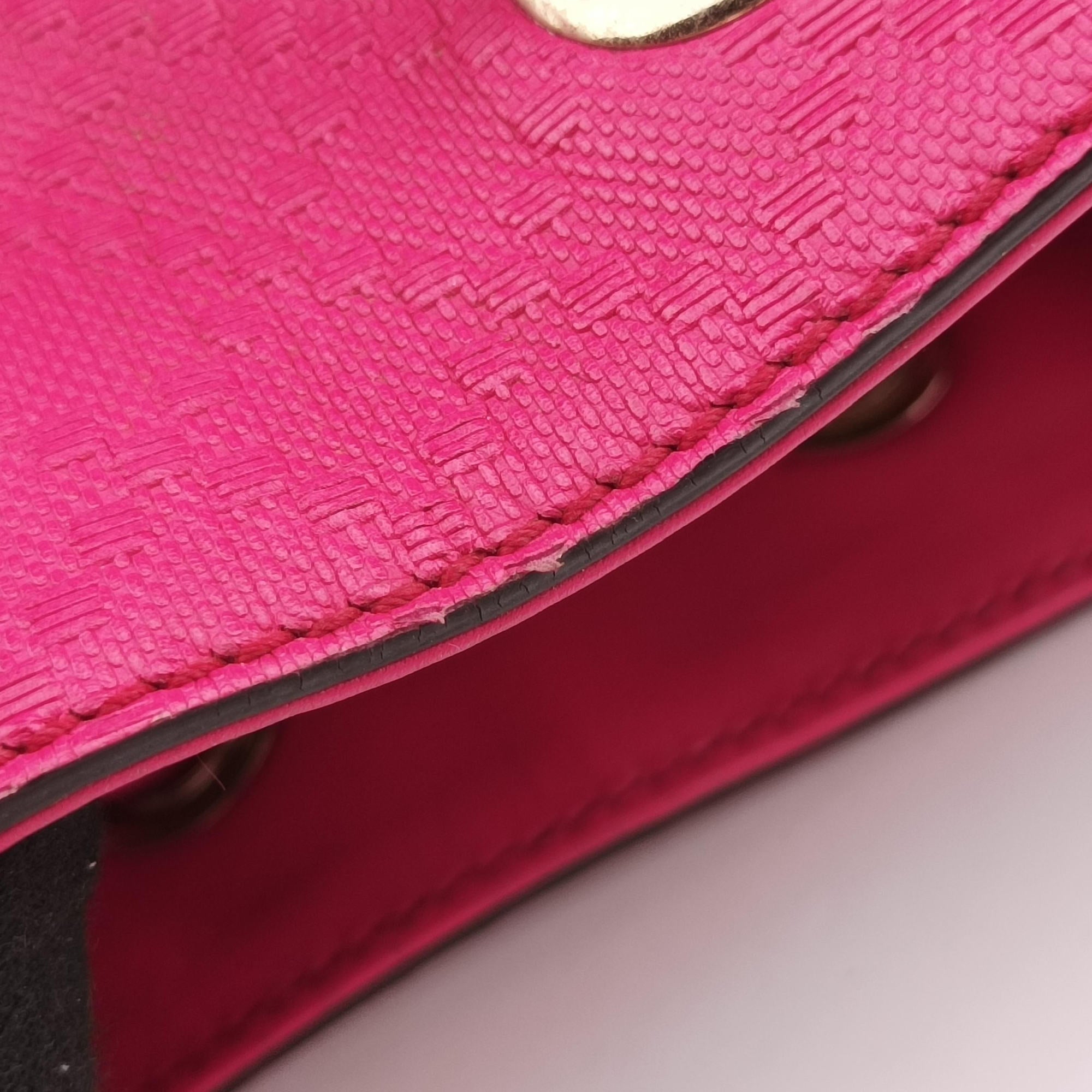 Secondhand Gucci Bright Diamante Bucket Rose Leather 354229 shoulderbag | stylenewstar