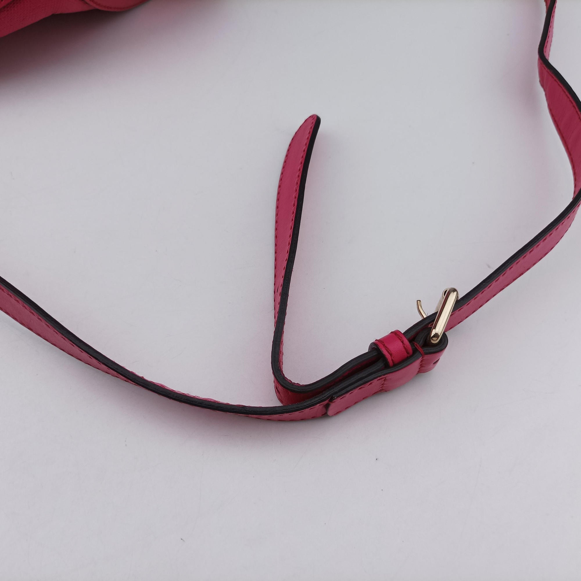 Secondhand Gucci Bright Diamante Bucket Rose Leather 354229 shoulderbag | stylenewstar
