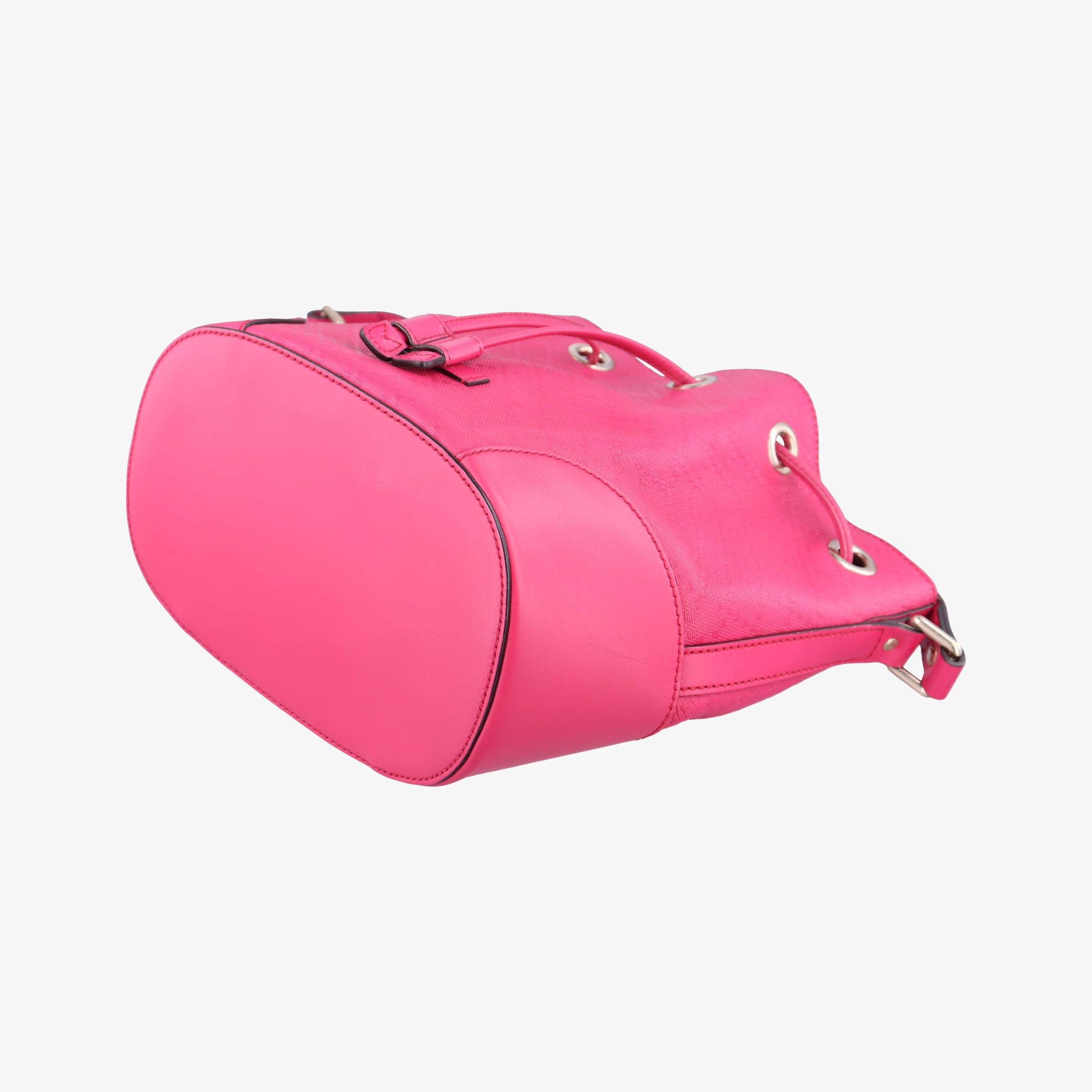 Secondhand Gucci Bright Diamante Bucket Rose Leather 354229 shoulderbag | stylenewstar