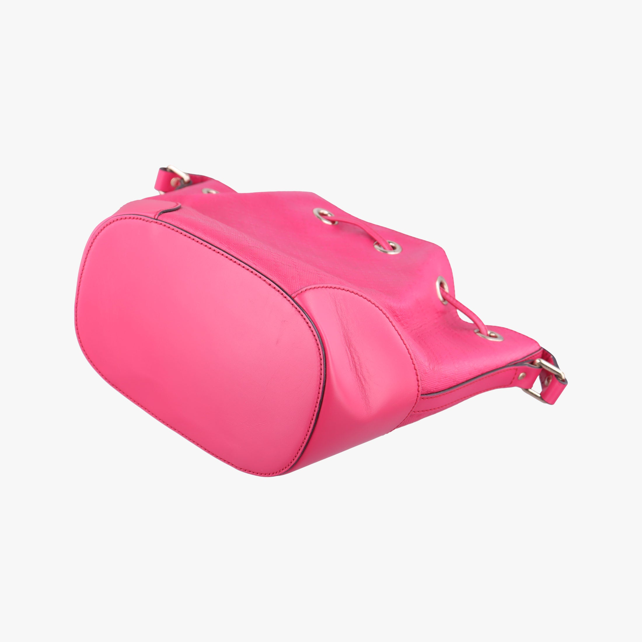 Secondhand Gucci Bright Diamante Bucket Rose Leather 354229 shoulderbag | stylenewstar