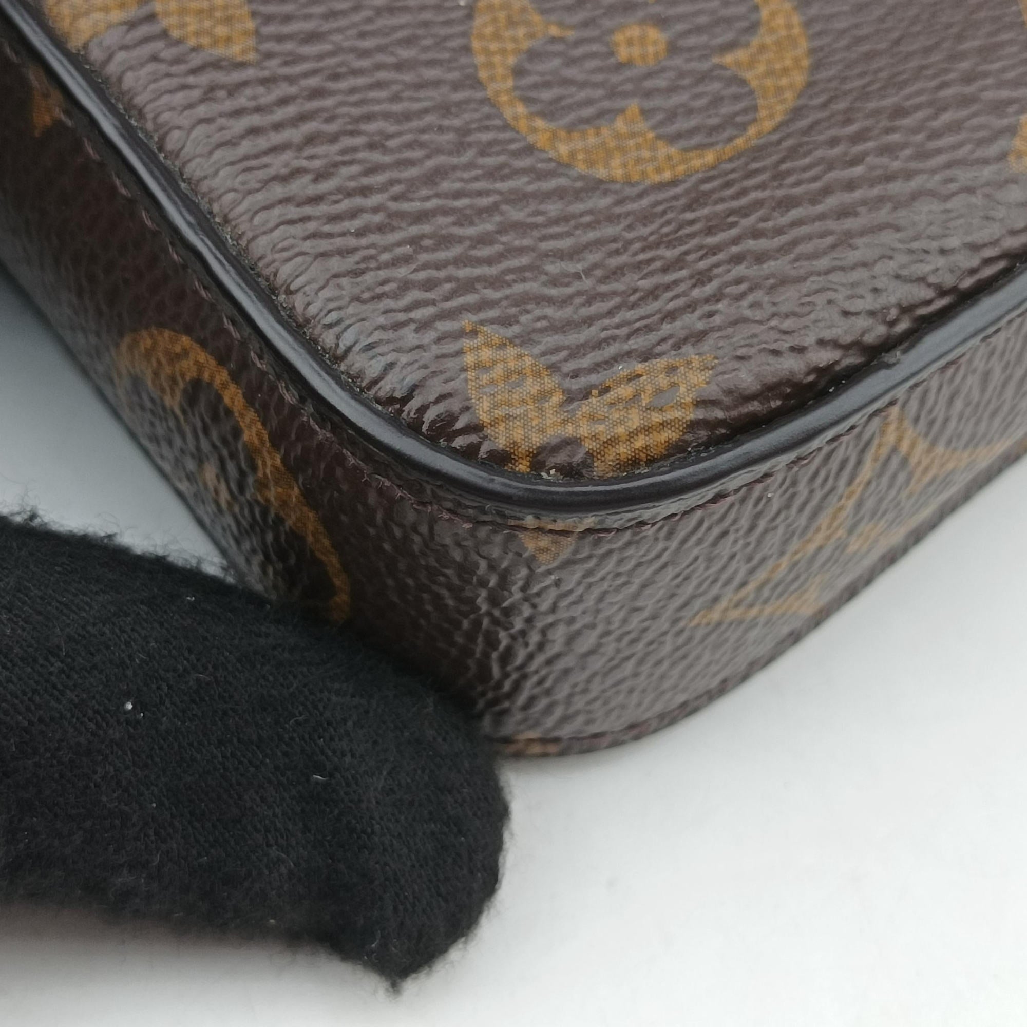 Pre-owned Louis Vuitton Pochette Felicie Brown Monogram Canvas M61276 shoulderbag | stylenewstar