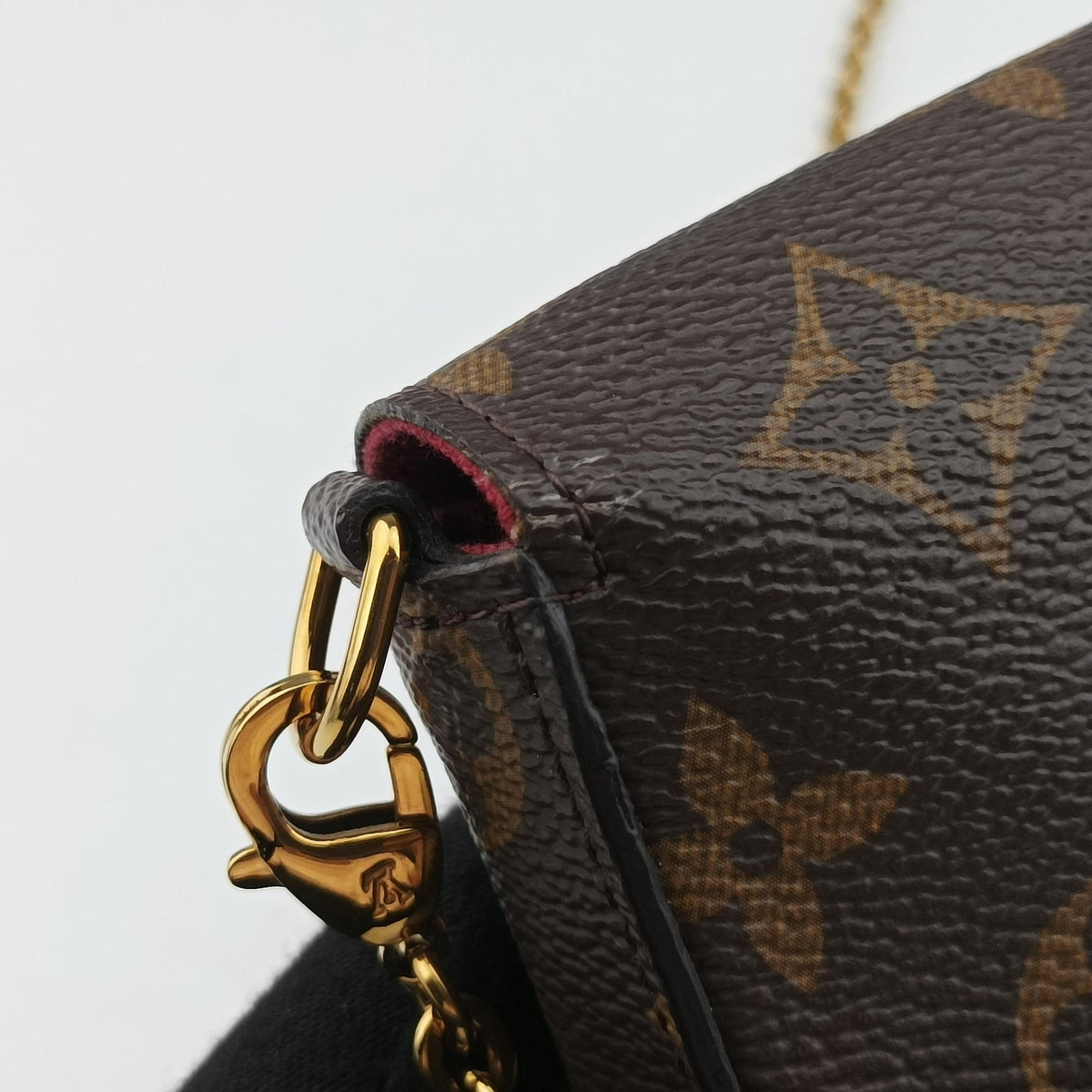 Pre-owned Louis Vuitton Pochette Felicie Brown Monogram Canvas M61276 shoulderbag | stylenewstar