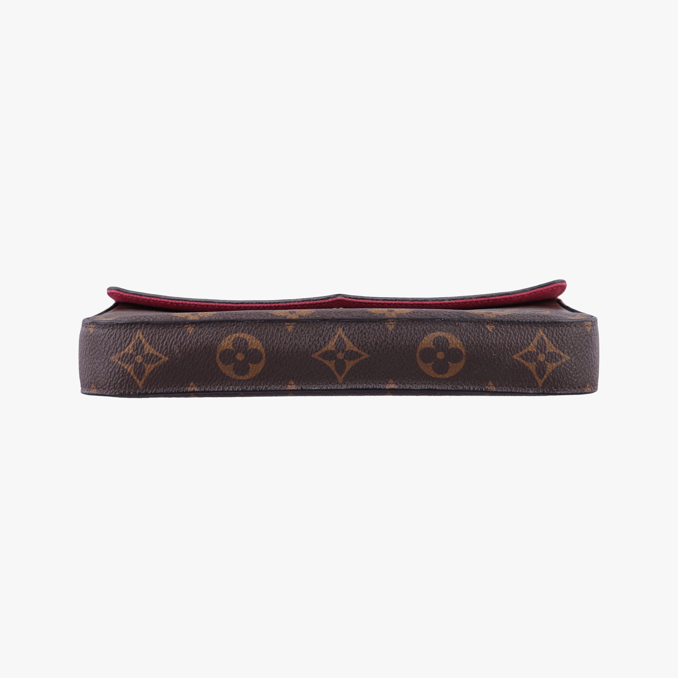 Pre-owned Louis Vuitton Pochette Felicie Brown Monogram Canvas M61276 shoulderbag | stylenewstar