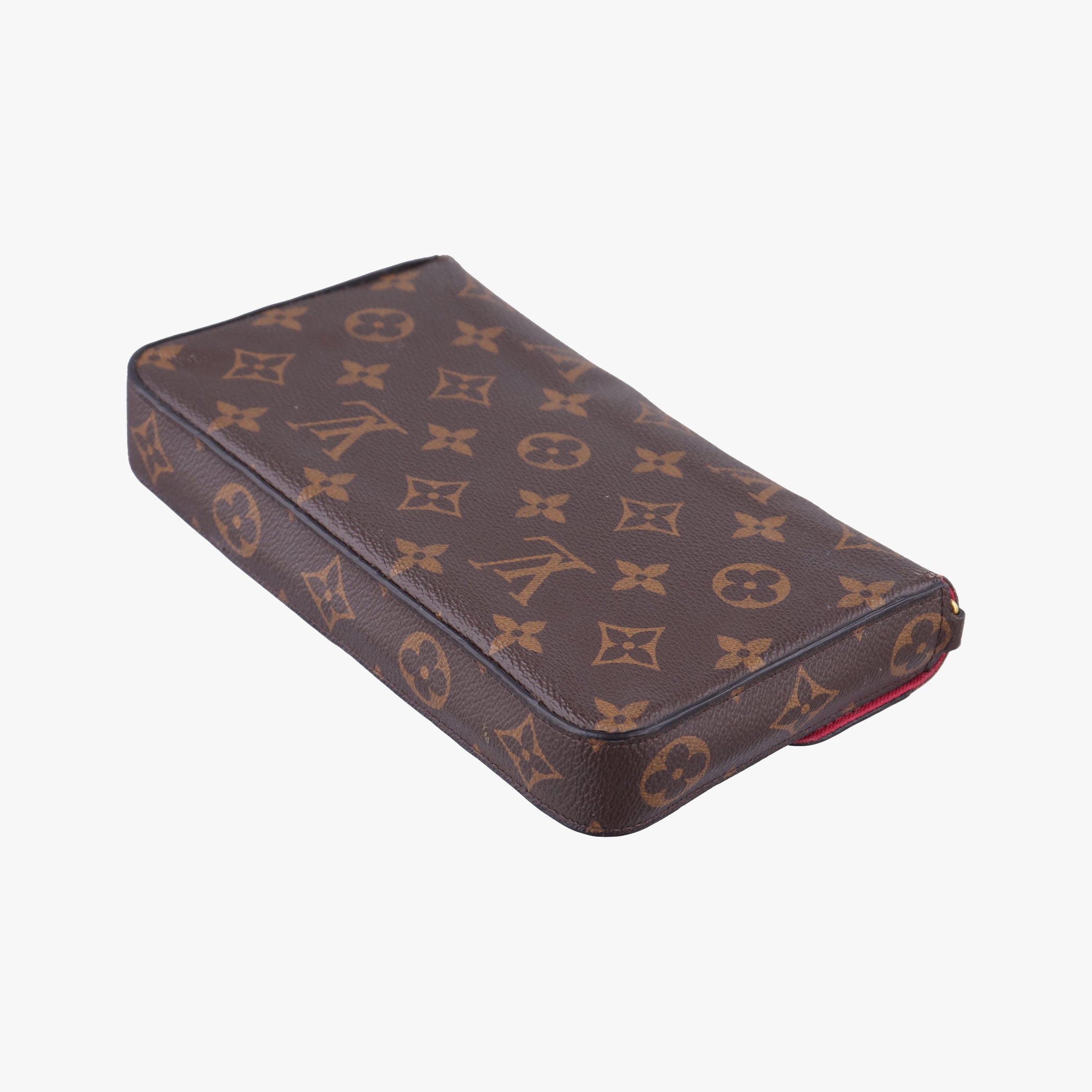 Pre-owned Louis Vuitton Pochette Felicie Brown Monogram Canvas M61276 shoulderbag | stylenewstar