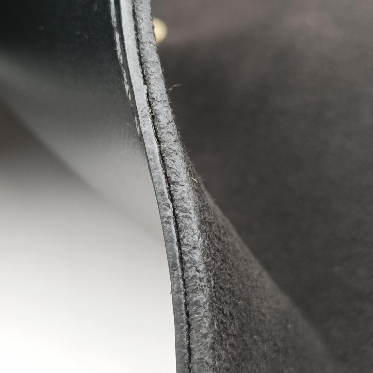 Pre-owned Louis Vuitton Pochette Louise GM Noir leather M51631 shoulderbag | stylenewstar