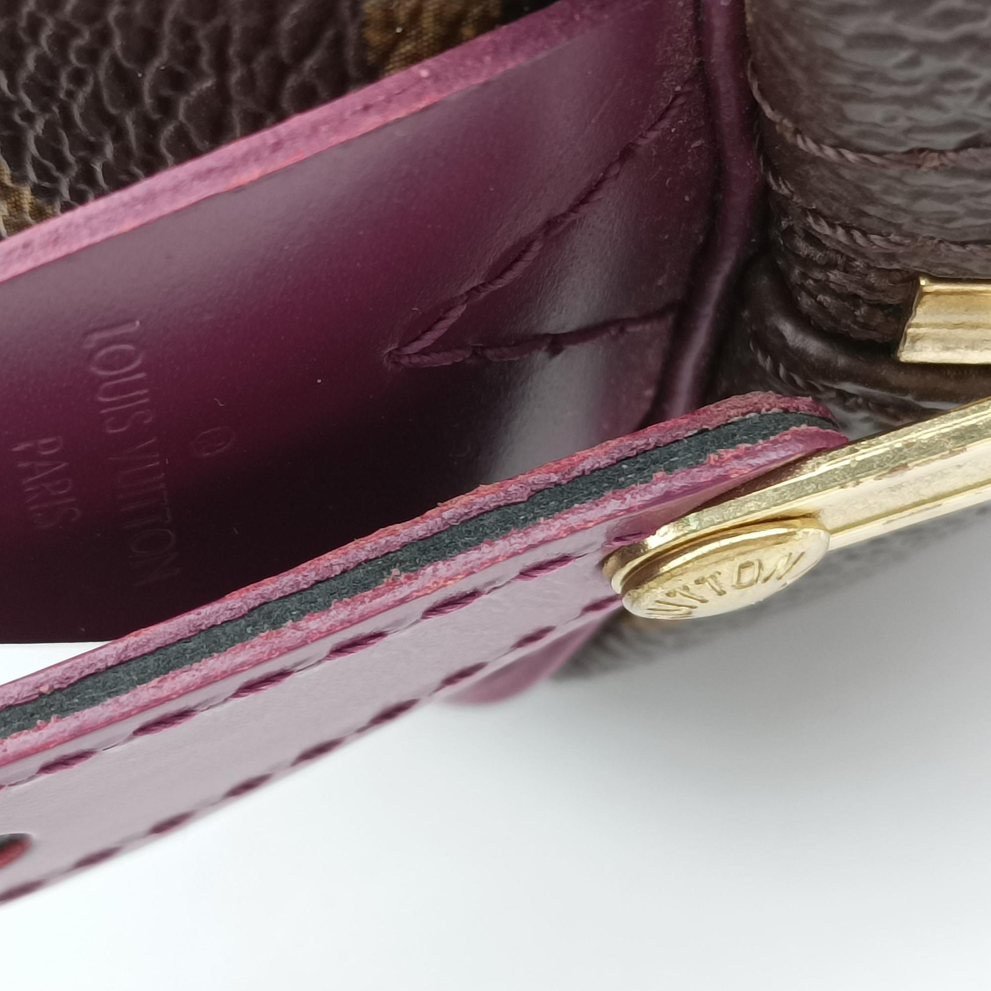 Vintage Louis Vuitton Speedy30 brown×Magenta Monogram Totem M41666 handbag | stylenewstar